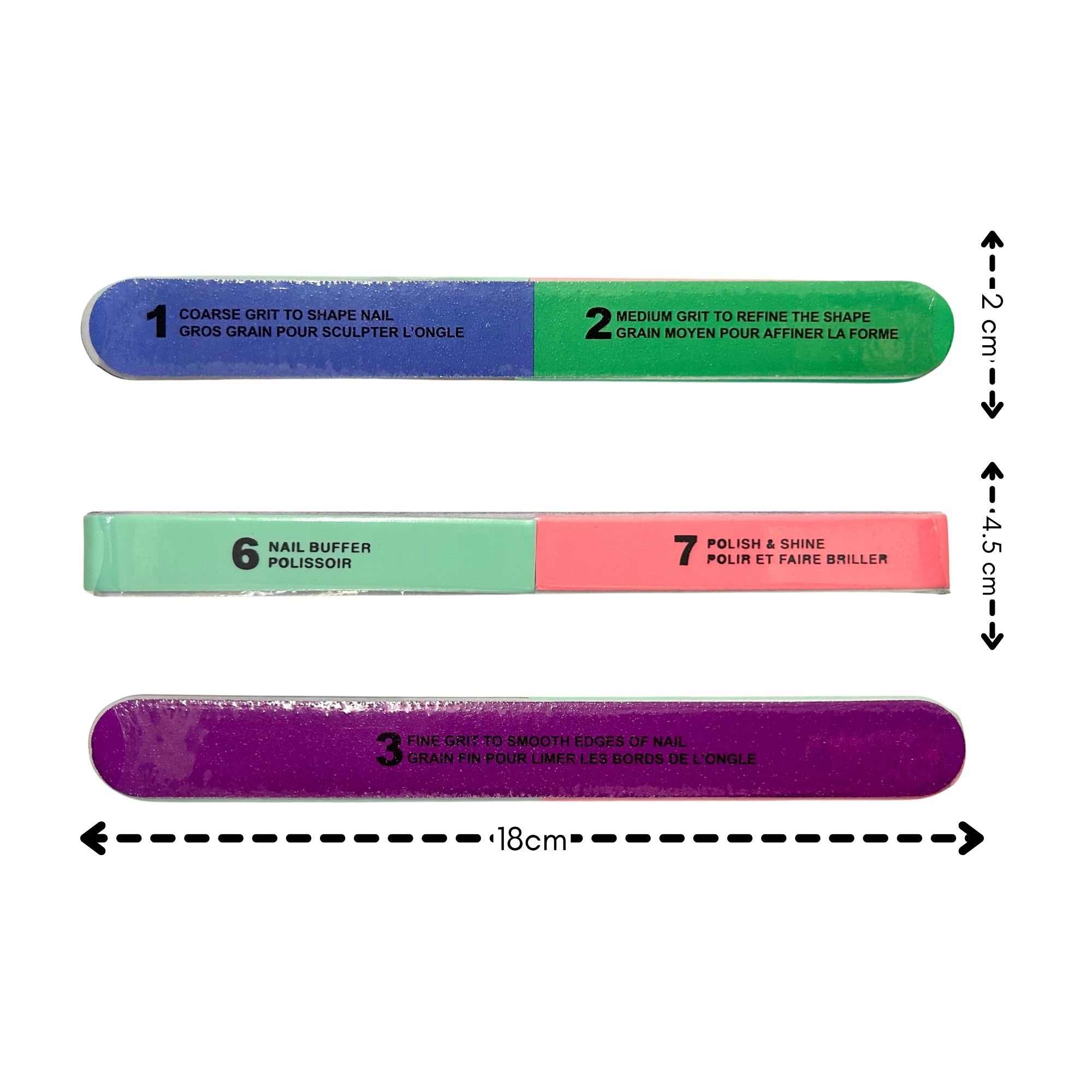 #0007 7-STEP NAIL BUFFER 1'S image