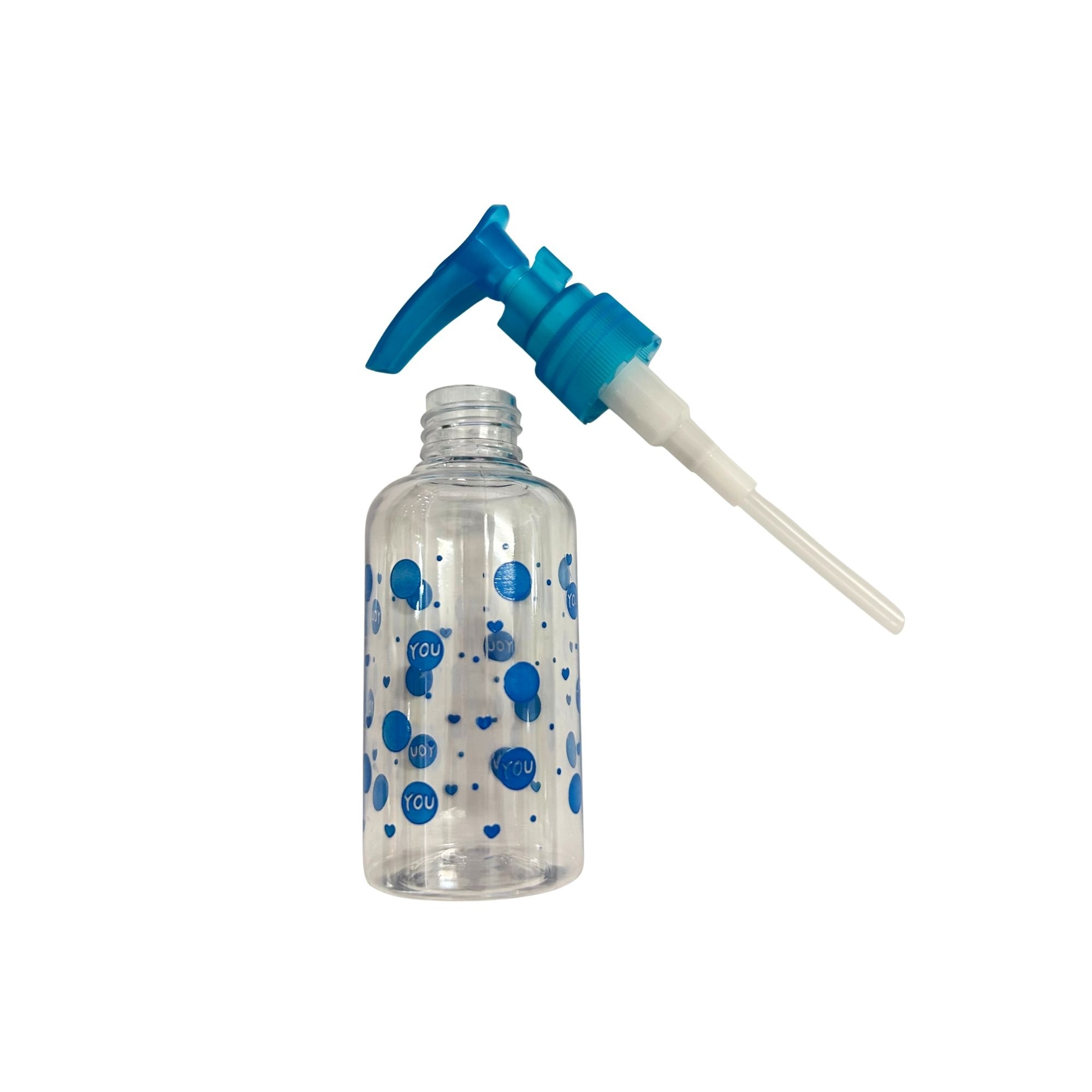 TR 0030 TRANSPARENT LONG PUMP BOTTLE 75ML 2PCS image