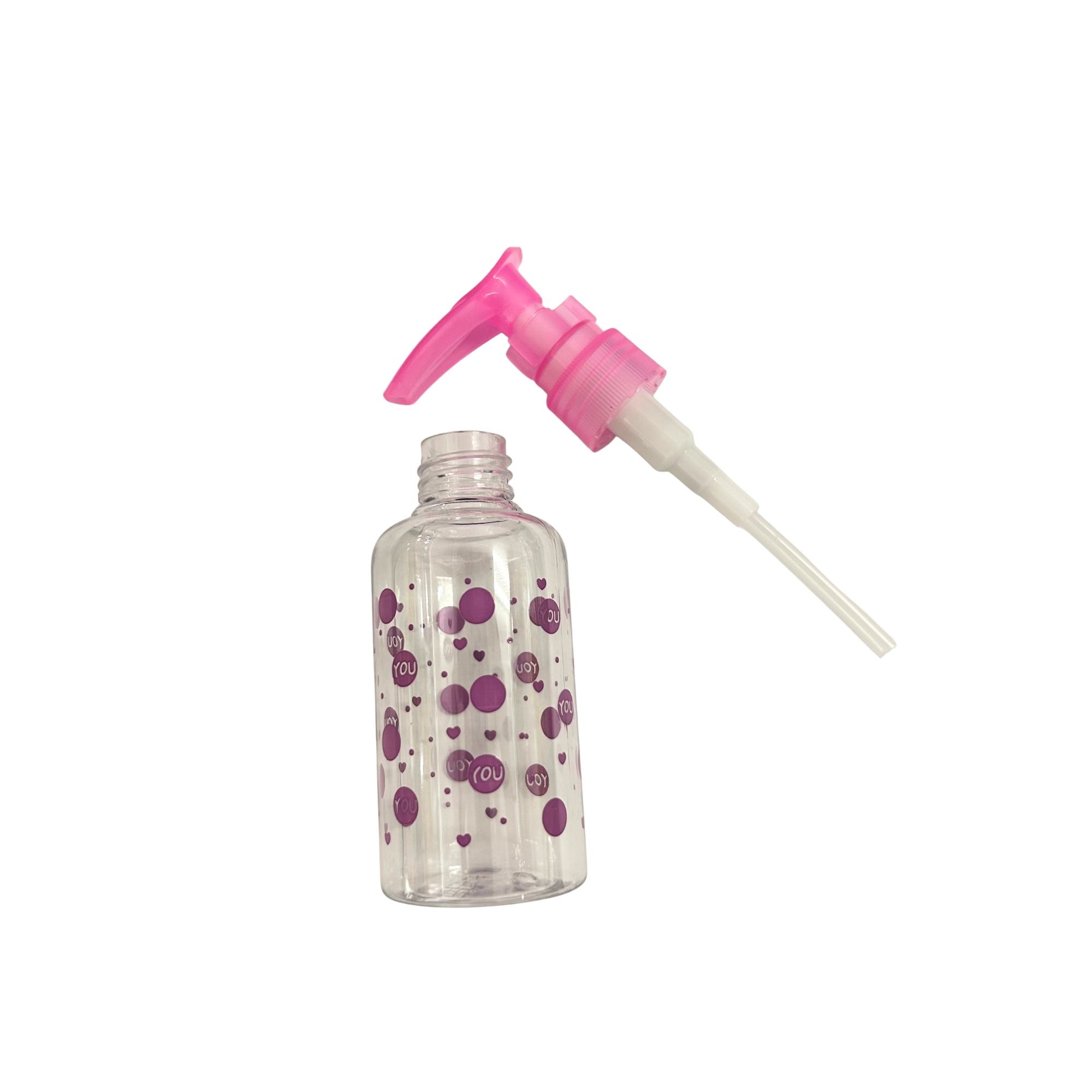 TR 0030 TRANSPARENT LONG PUMP BOTTLE 75ML 2PCS image