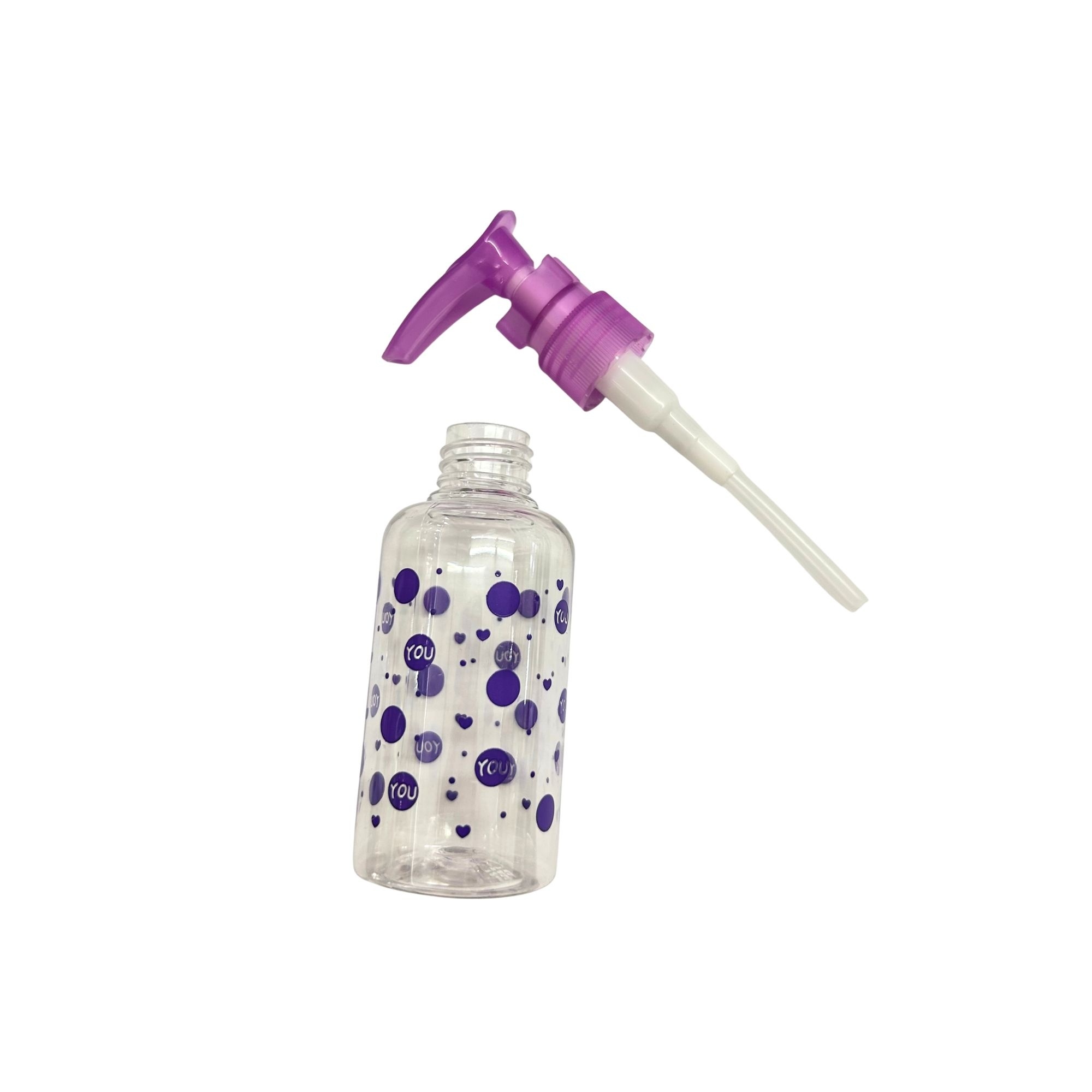 TR 0030 TRANSPARENT LONG PUMP BOTTLE 75ML 2PCS image