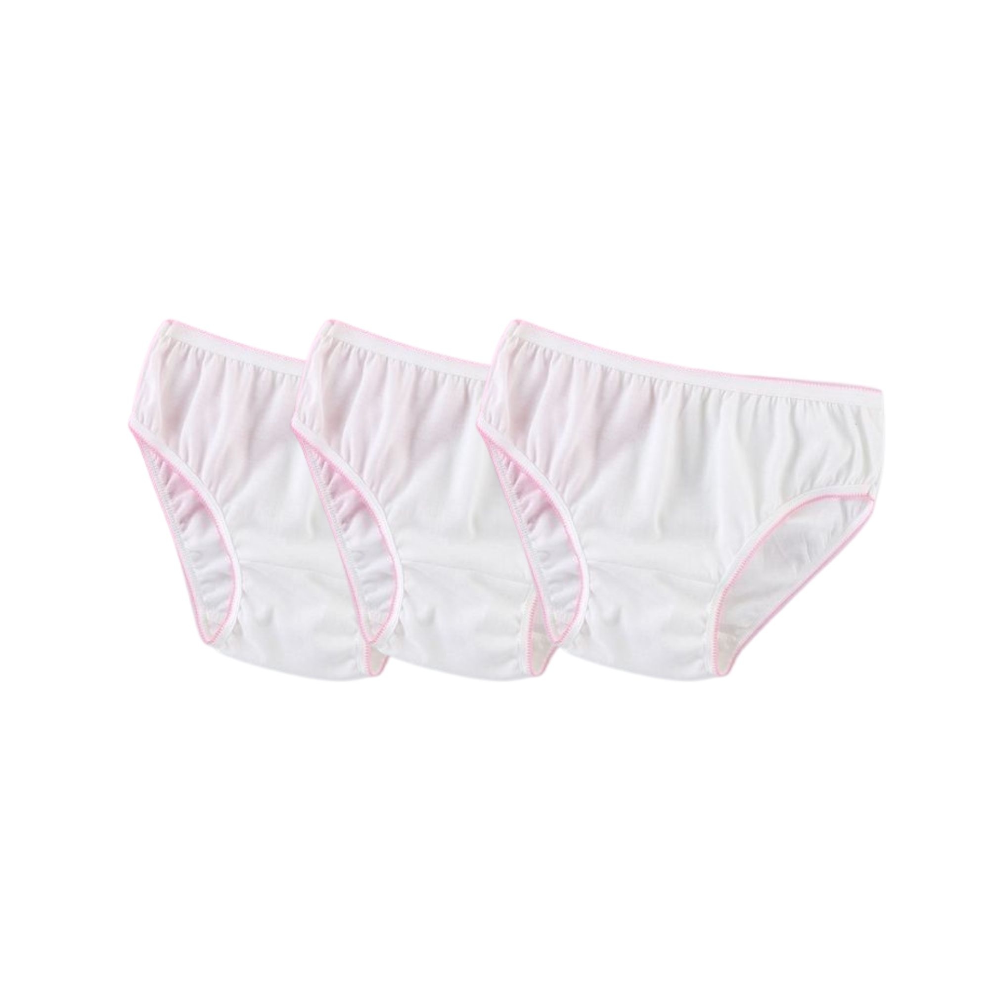 TR 0054 DISPOSABLE WOMEN PANTIES COTTON 3PCS image