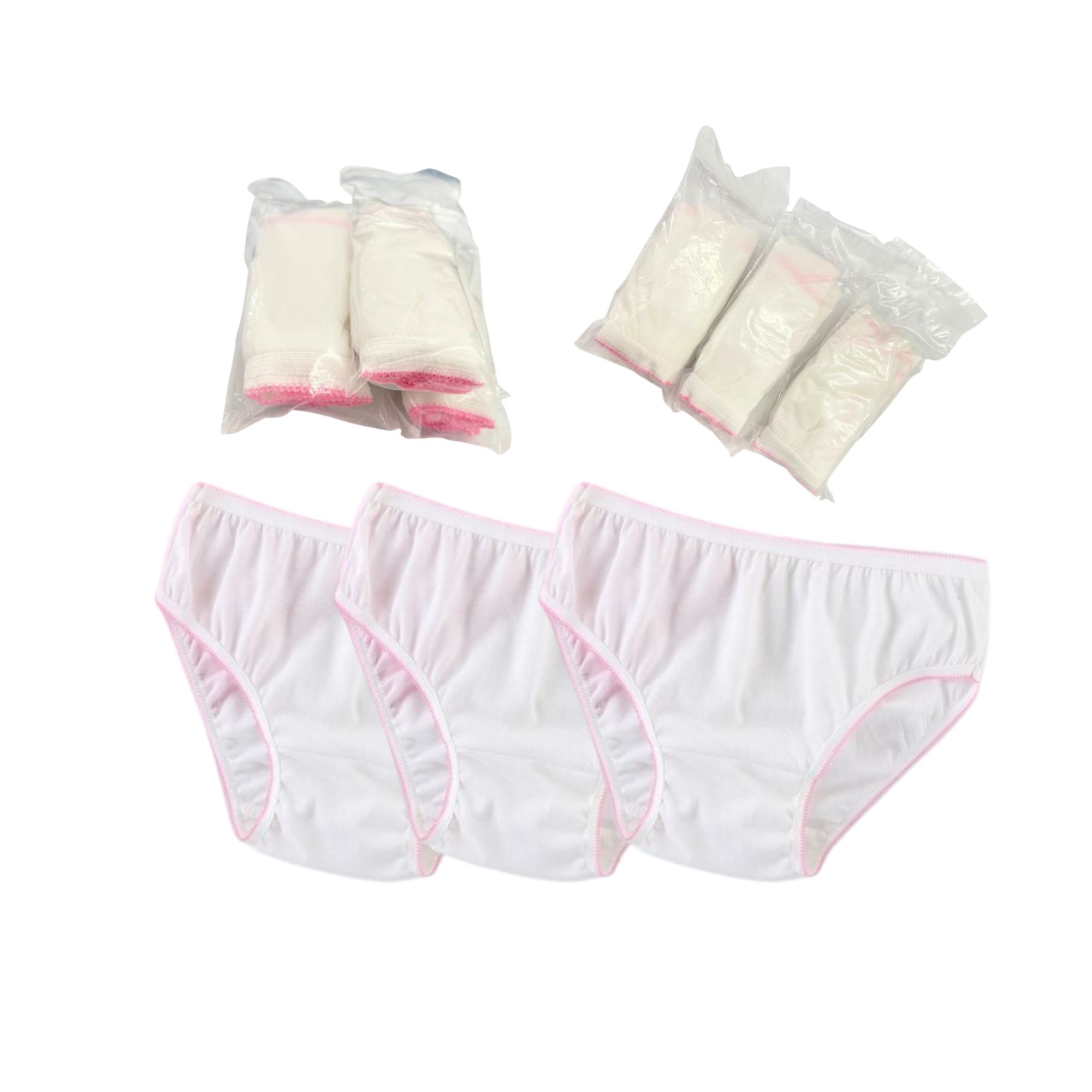 TR 0054 DISPOSABLE WOMEN PANTIES COTTON 3PCS image