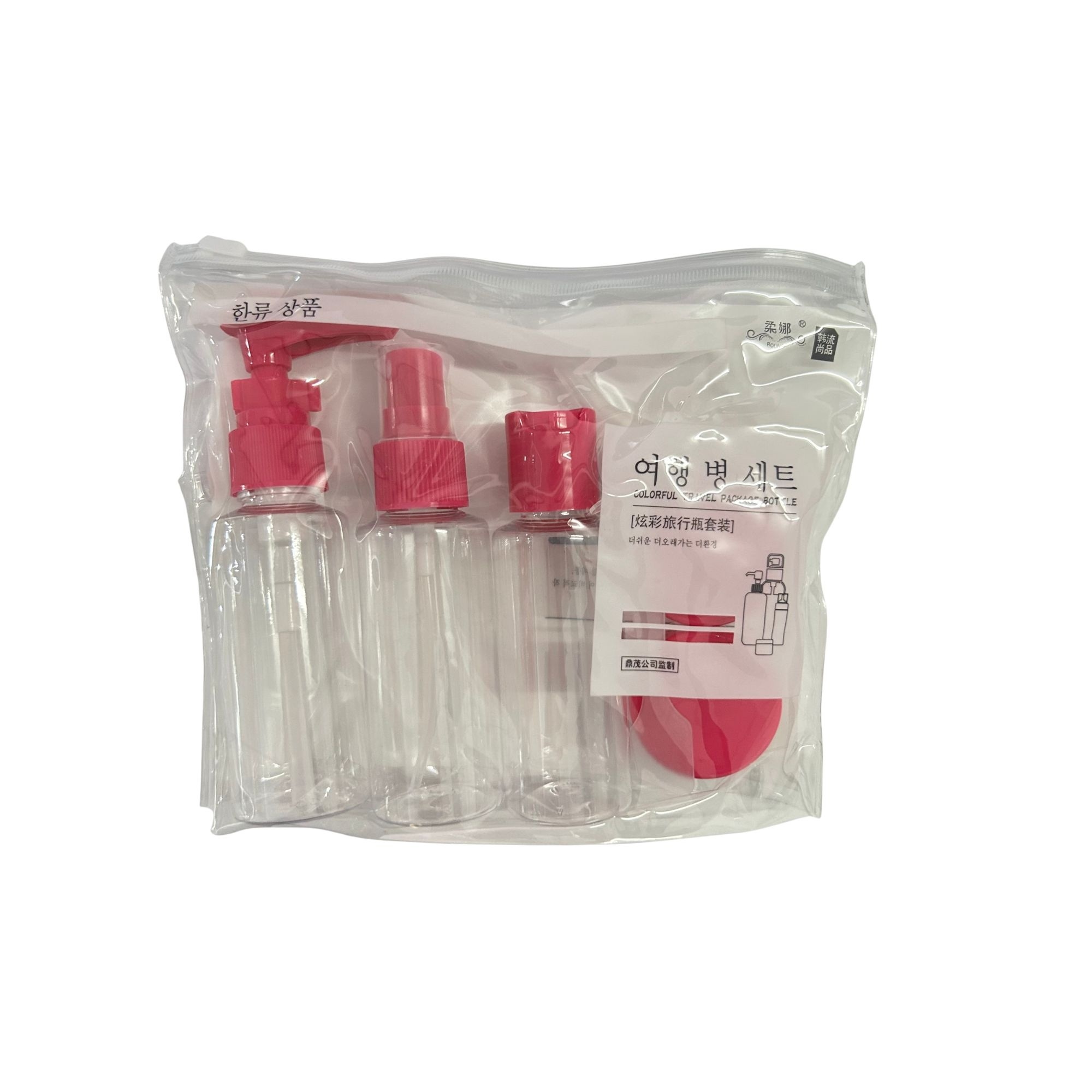 TR 0062 TRAVEL BOTTLE SET 5 IN 1 image
