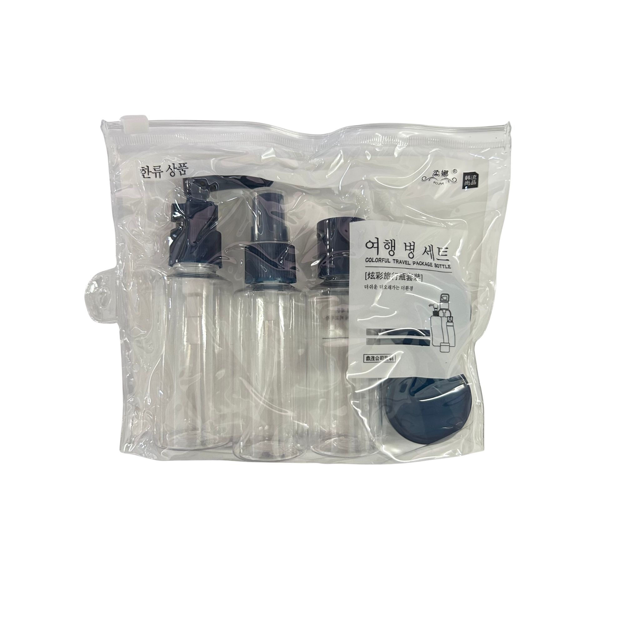 TR 0062 TRAVEL BOTTLE SET 5 IN 1 image