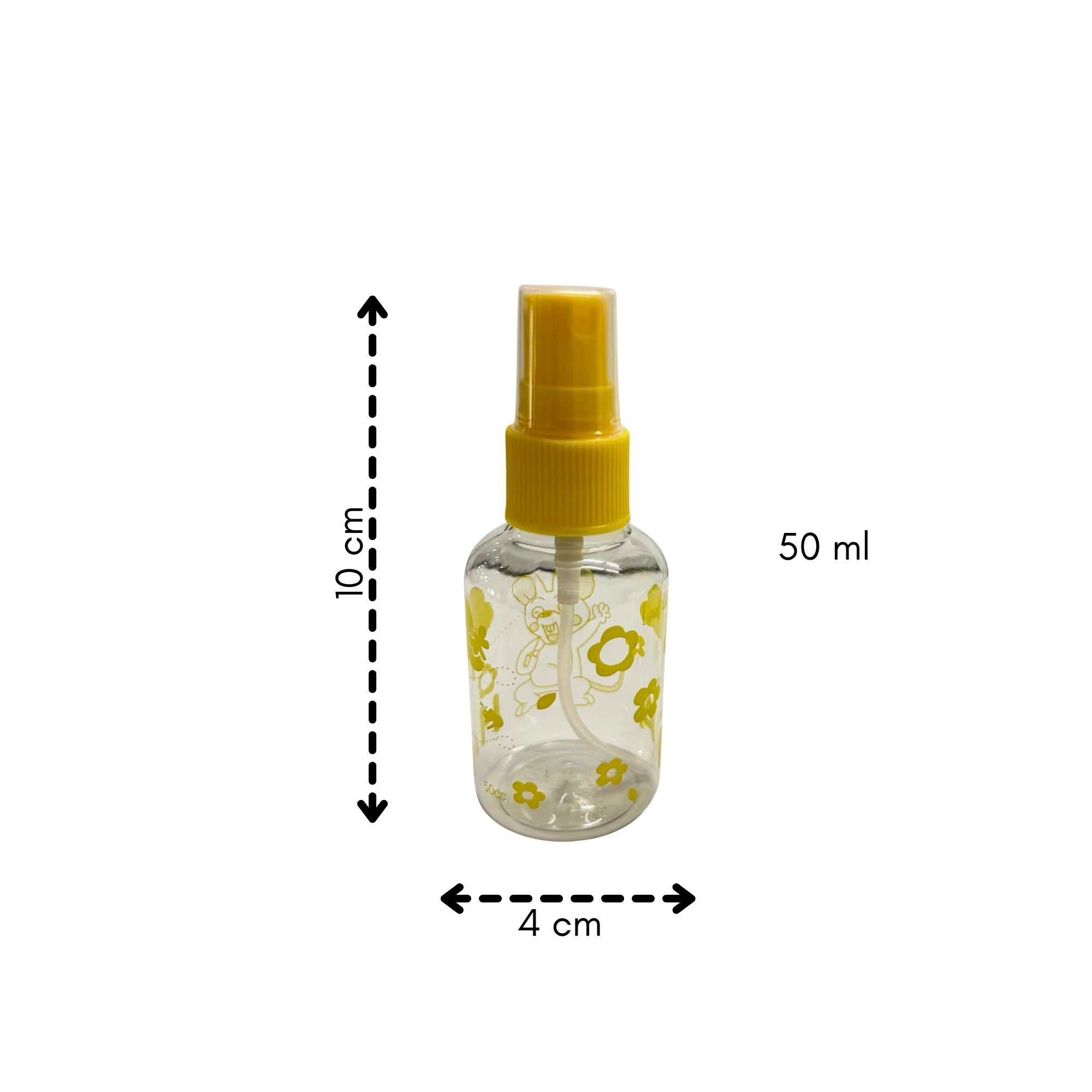 TR 0069 TRANSPARENT SPRAY BOTTLE 50ML 2PCS image