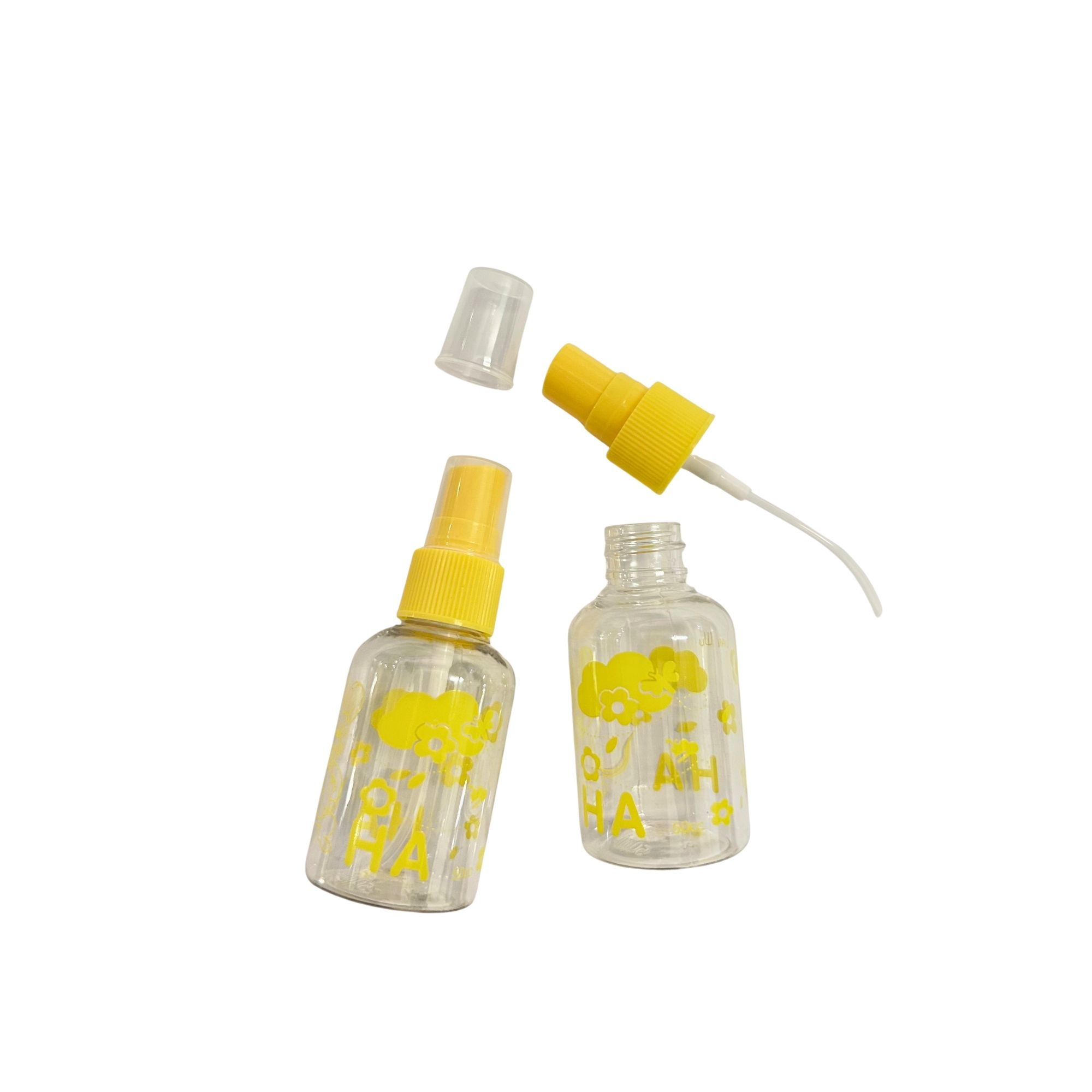 TR 0069 TRANSPARENT SPRAY BOTTLE 50ML 2PCS image