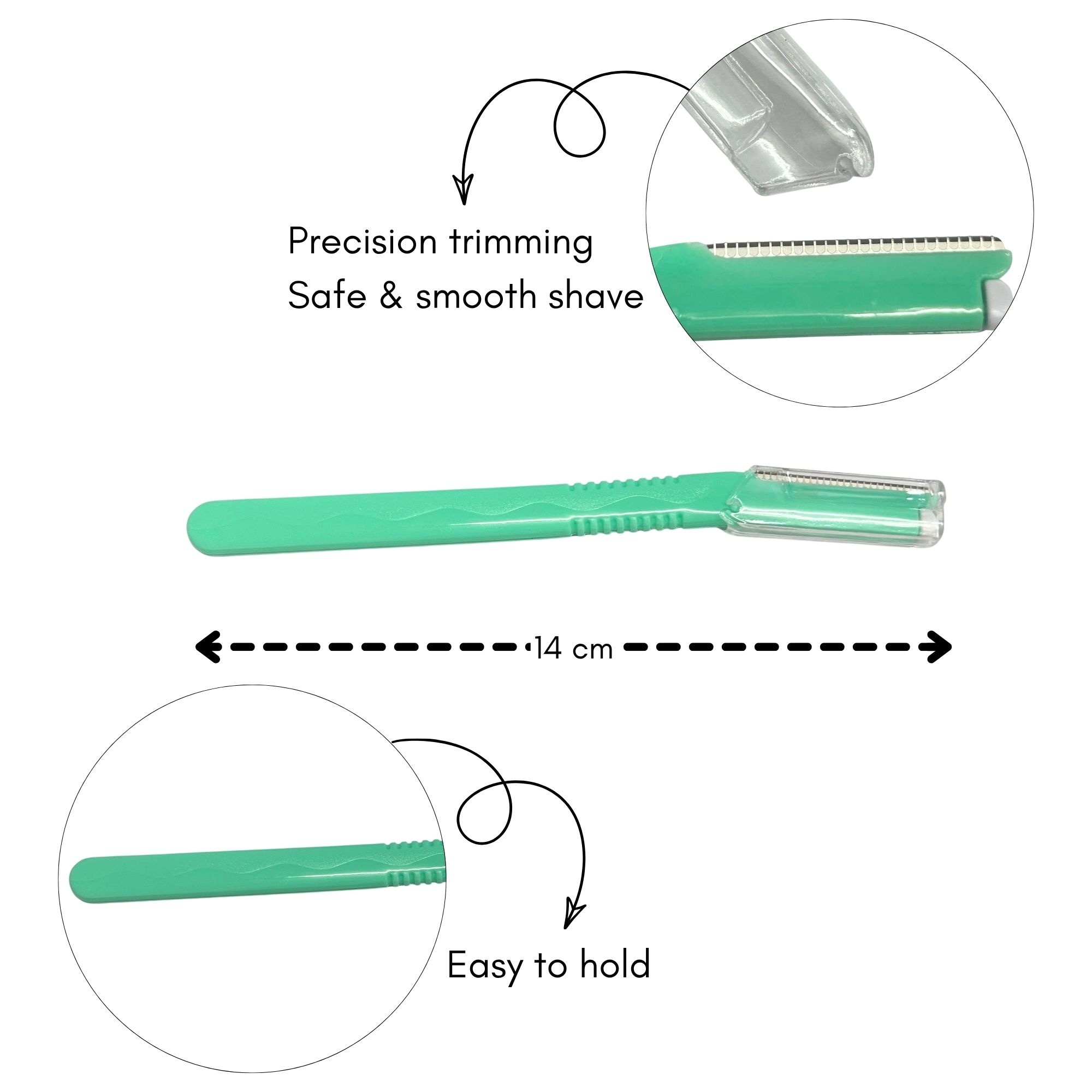 #0089 EYEBROW RAZOR 3PCS image