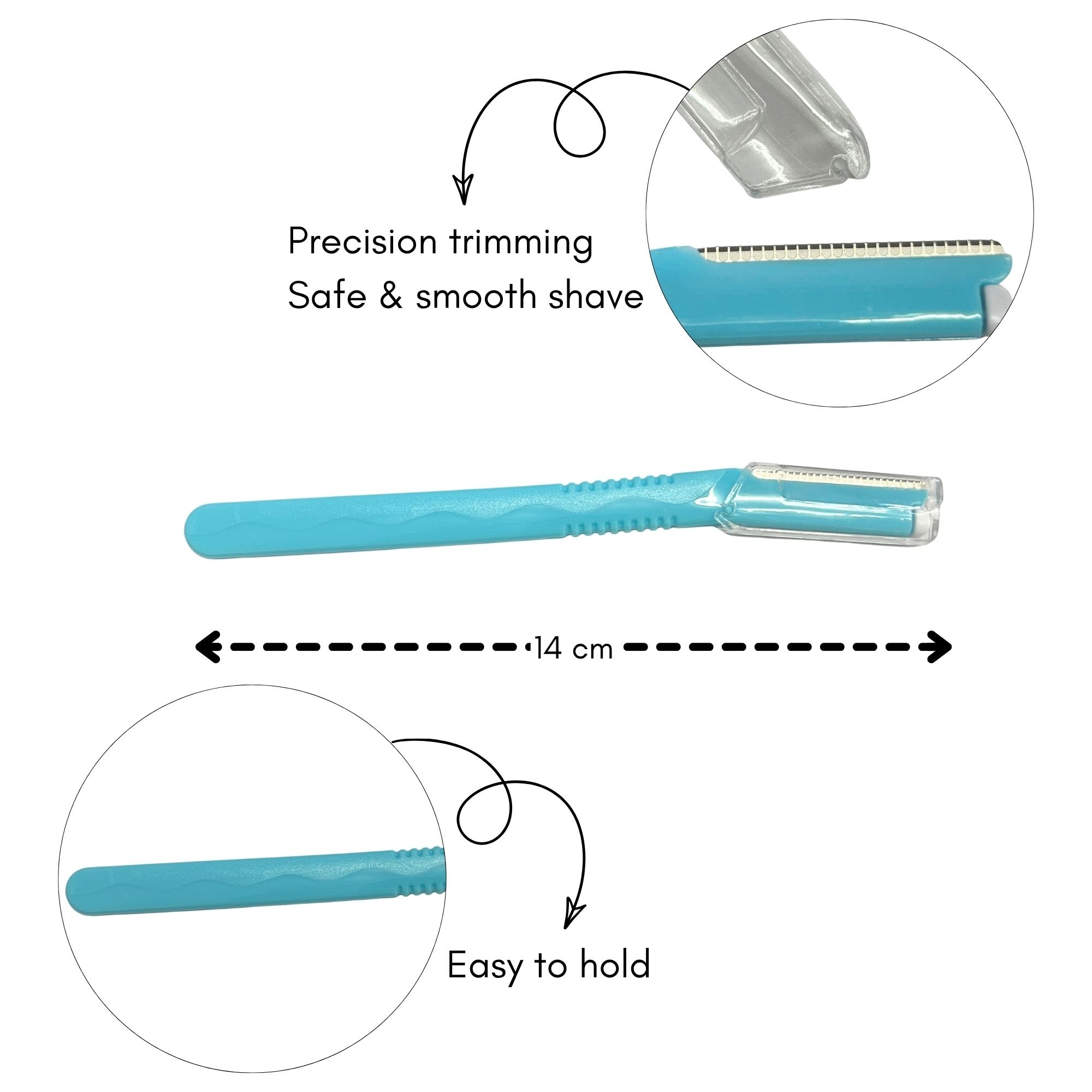 #0089 EYEBROW RAZOR 3PCS image