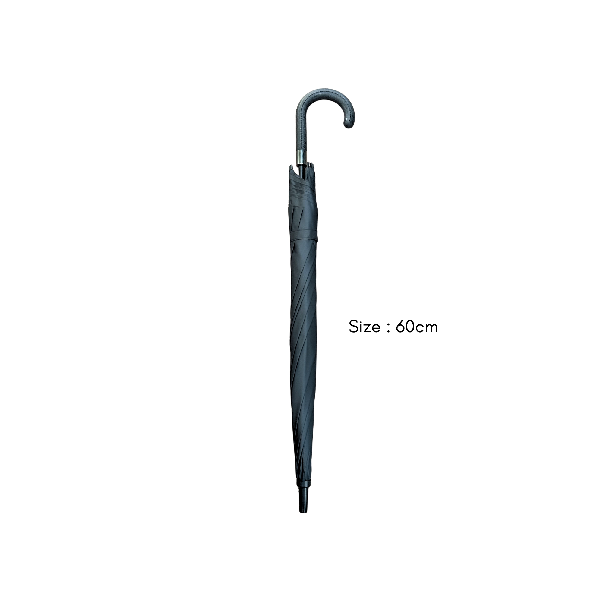 TR 0219 CLASSIC CURVE HANDLE LONG UMBRELLA 60CM image