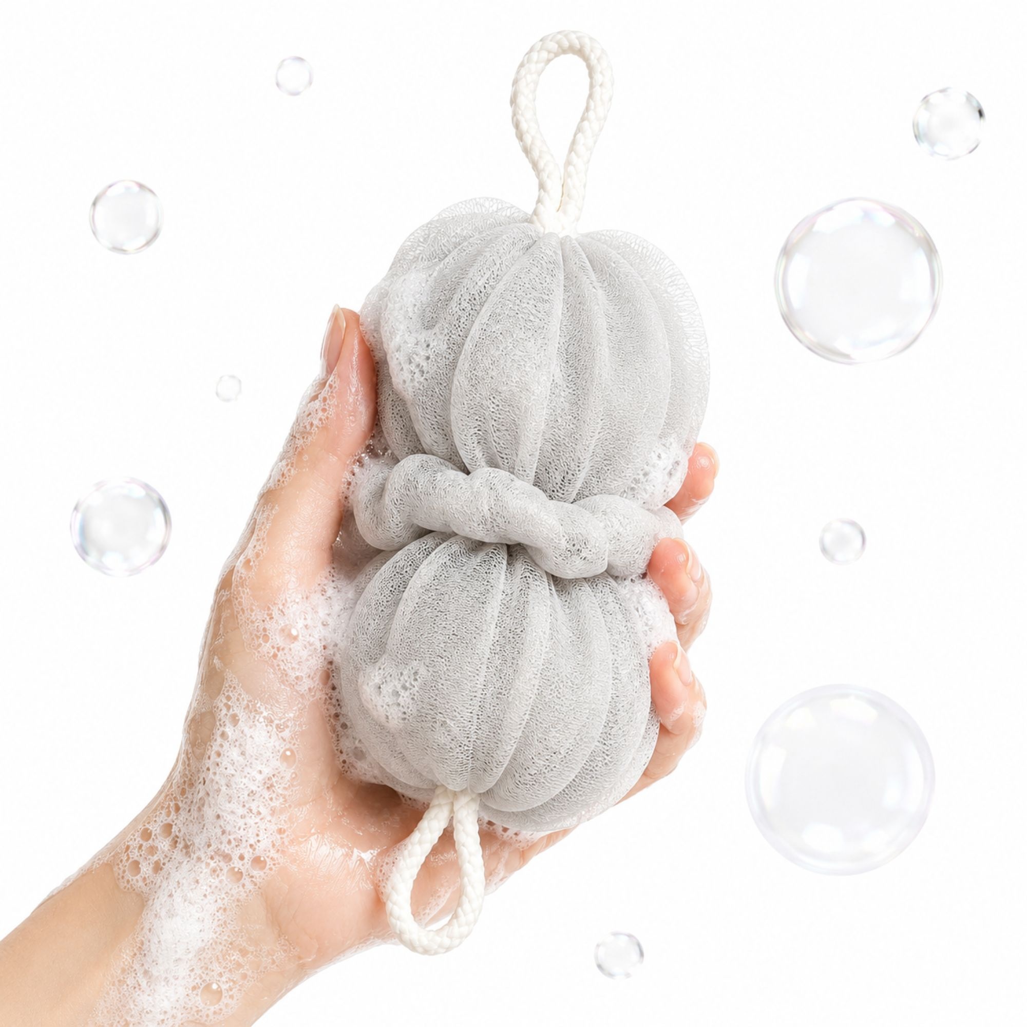 BH-0291 MESH BATH DOUBLE BALL