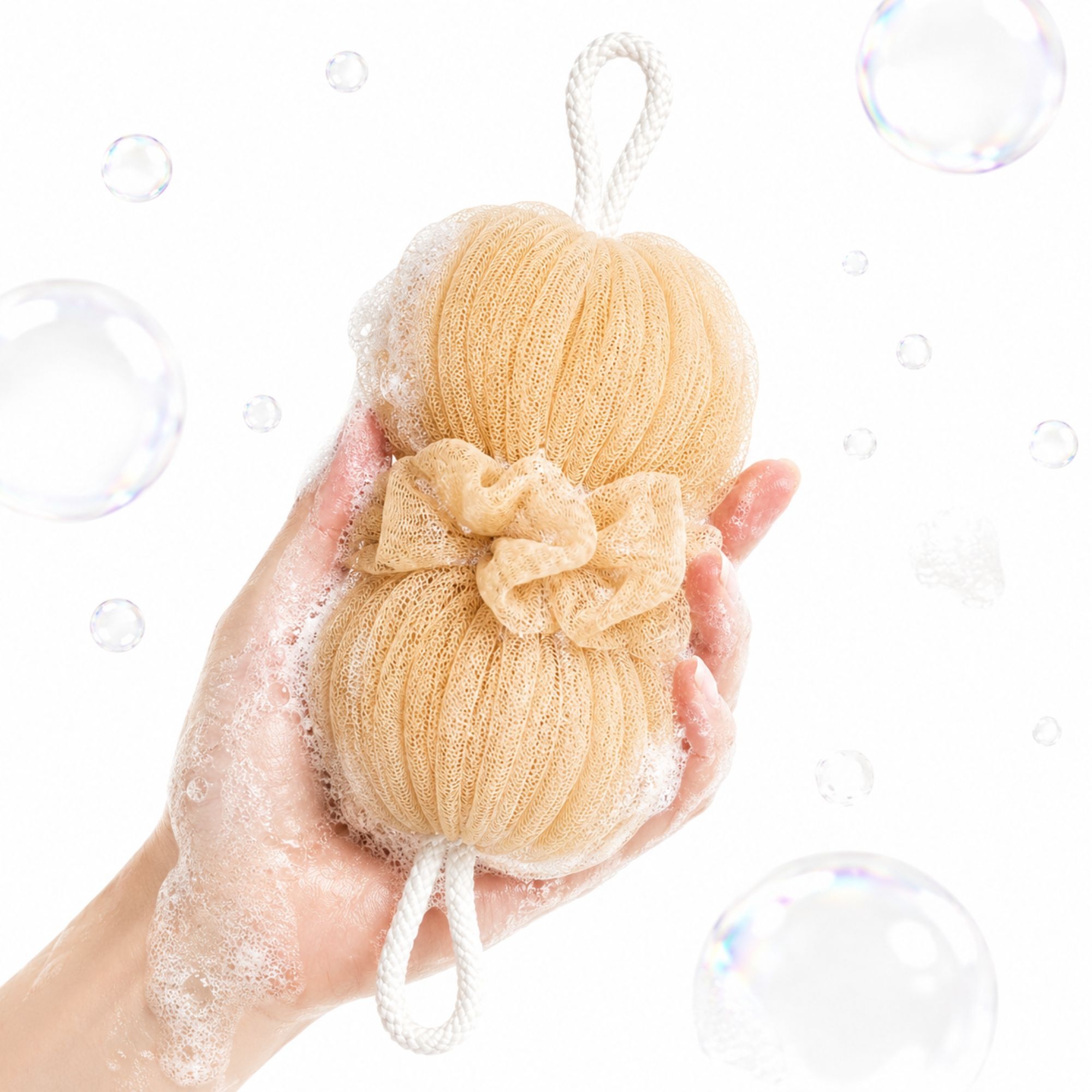BH-0291 MESH BATH DOUBLE BALL