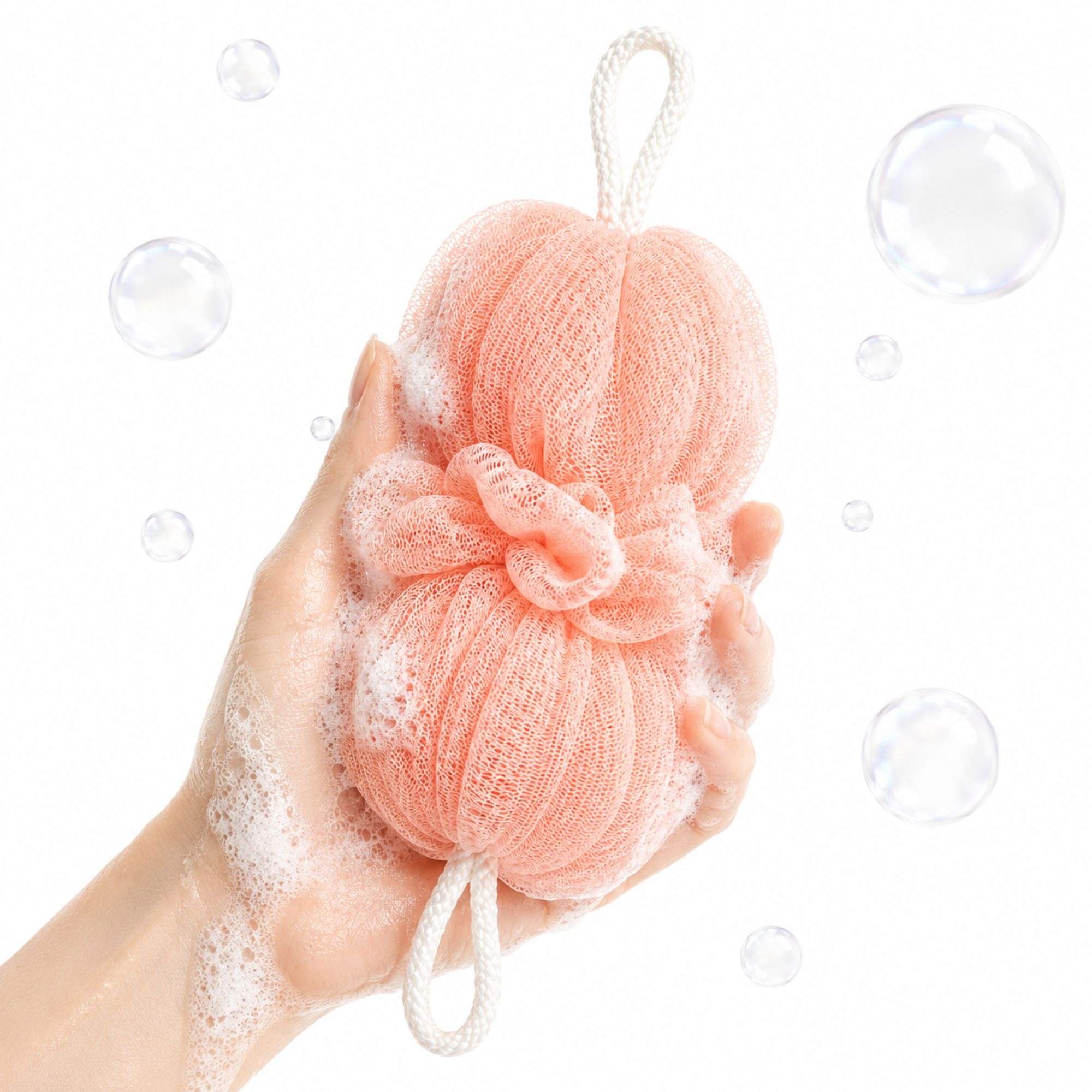 BH-0291 MESH BATH DOUBLE BALL
