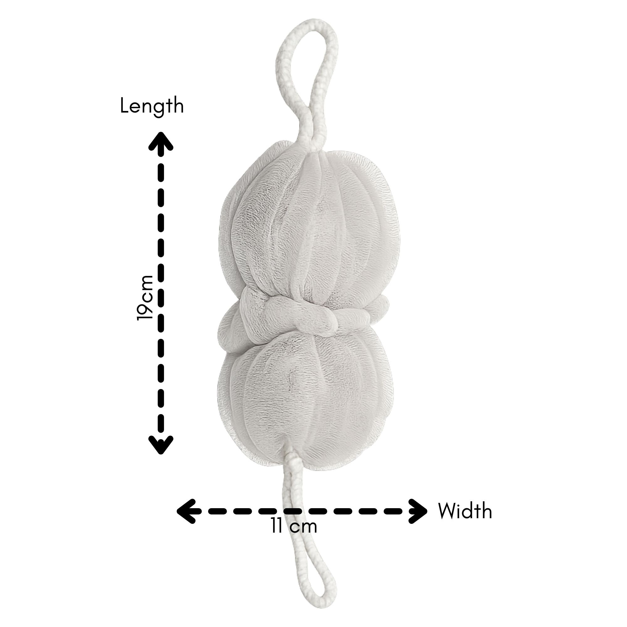 BH-0291 MESH BATH DOUBLE BALL