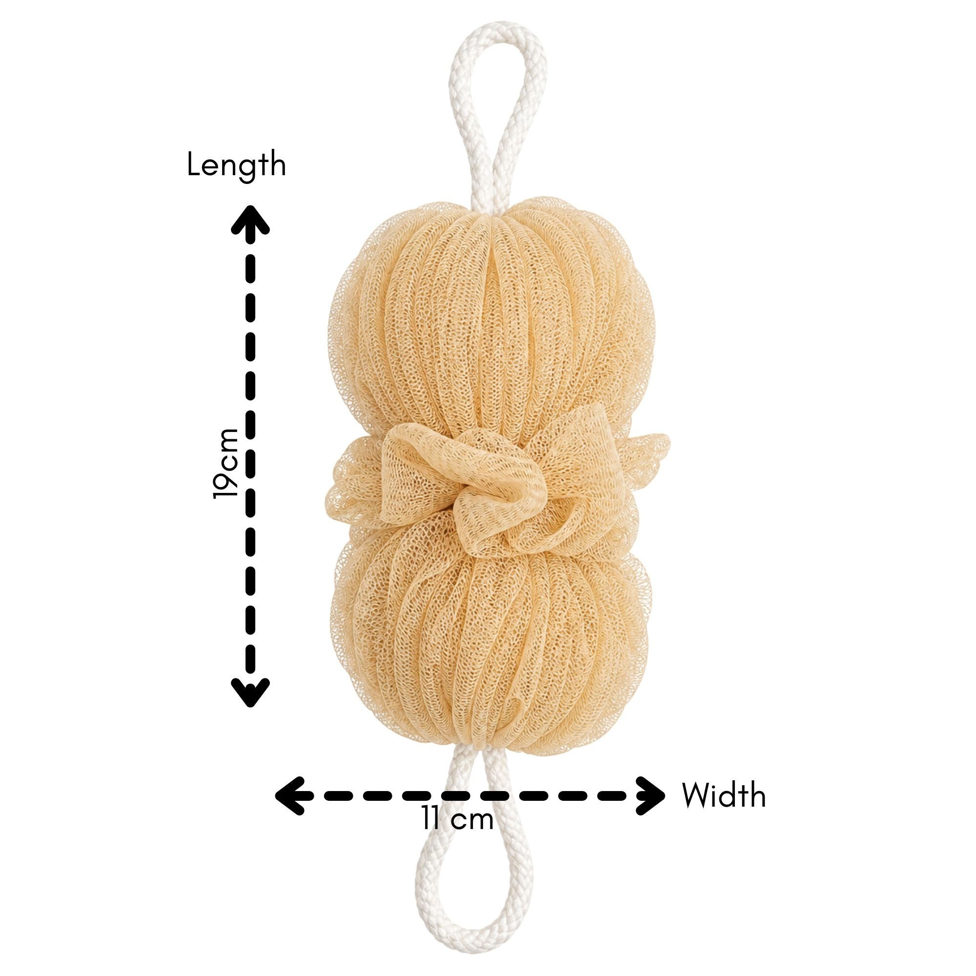 BH-0291 MESH BATH DOUBLE BALL