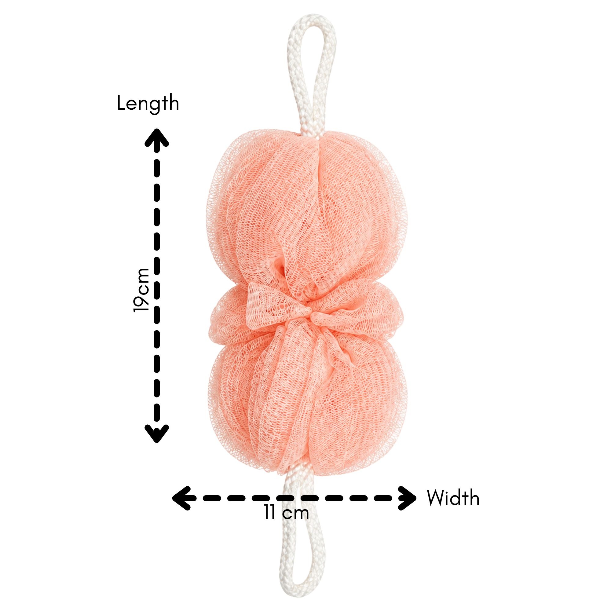 BH-0291 MESH BATH DOUBLE BALL