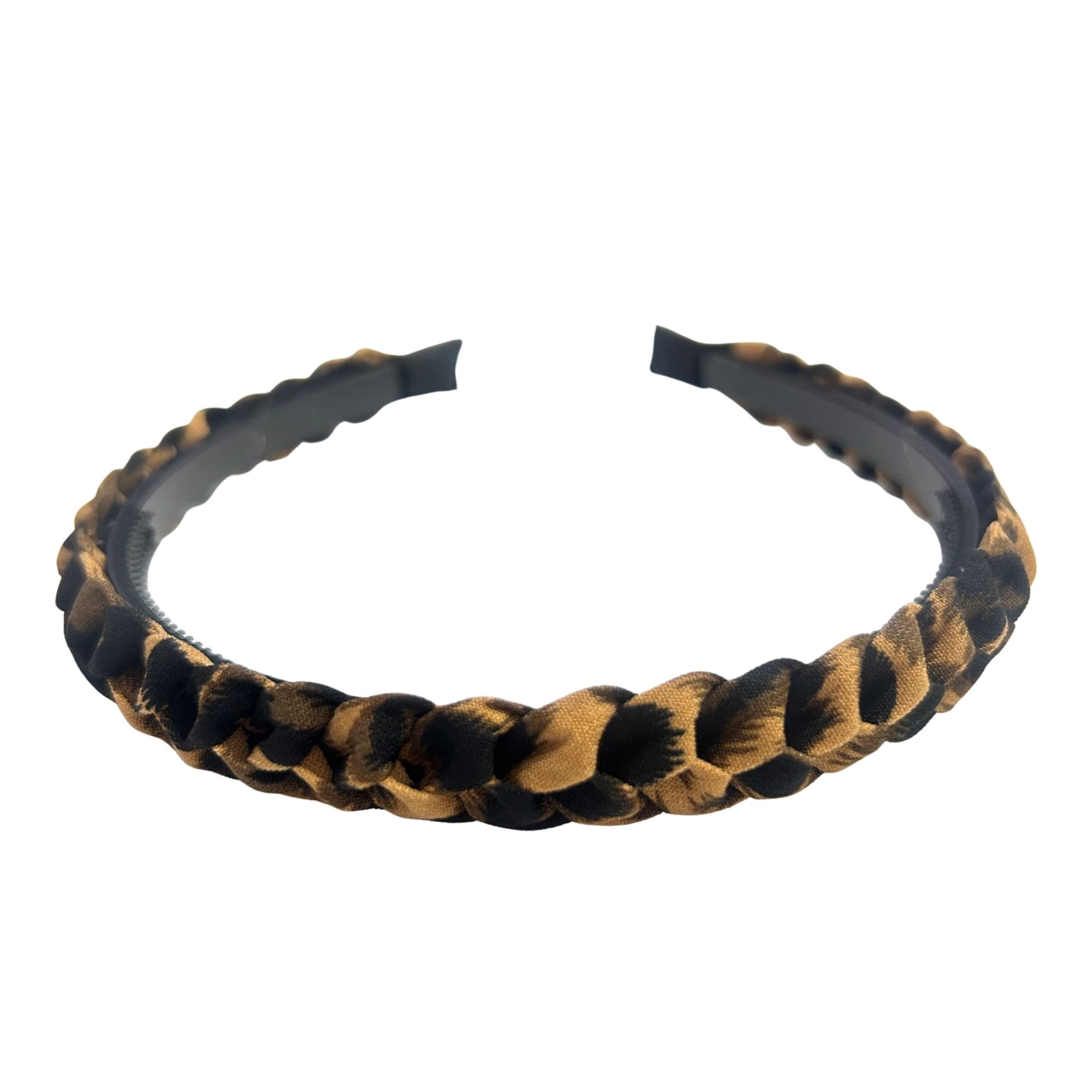#0295 LEOPARD BRAIDED HAIRBAND image