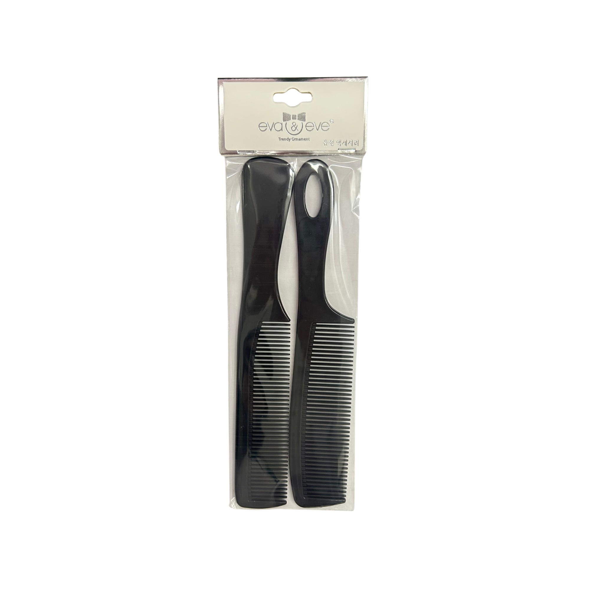 #0305 PROFESSIONAL STYLING BLACK COMB 2PCS image