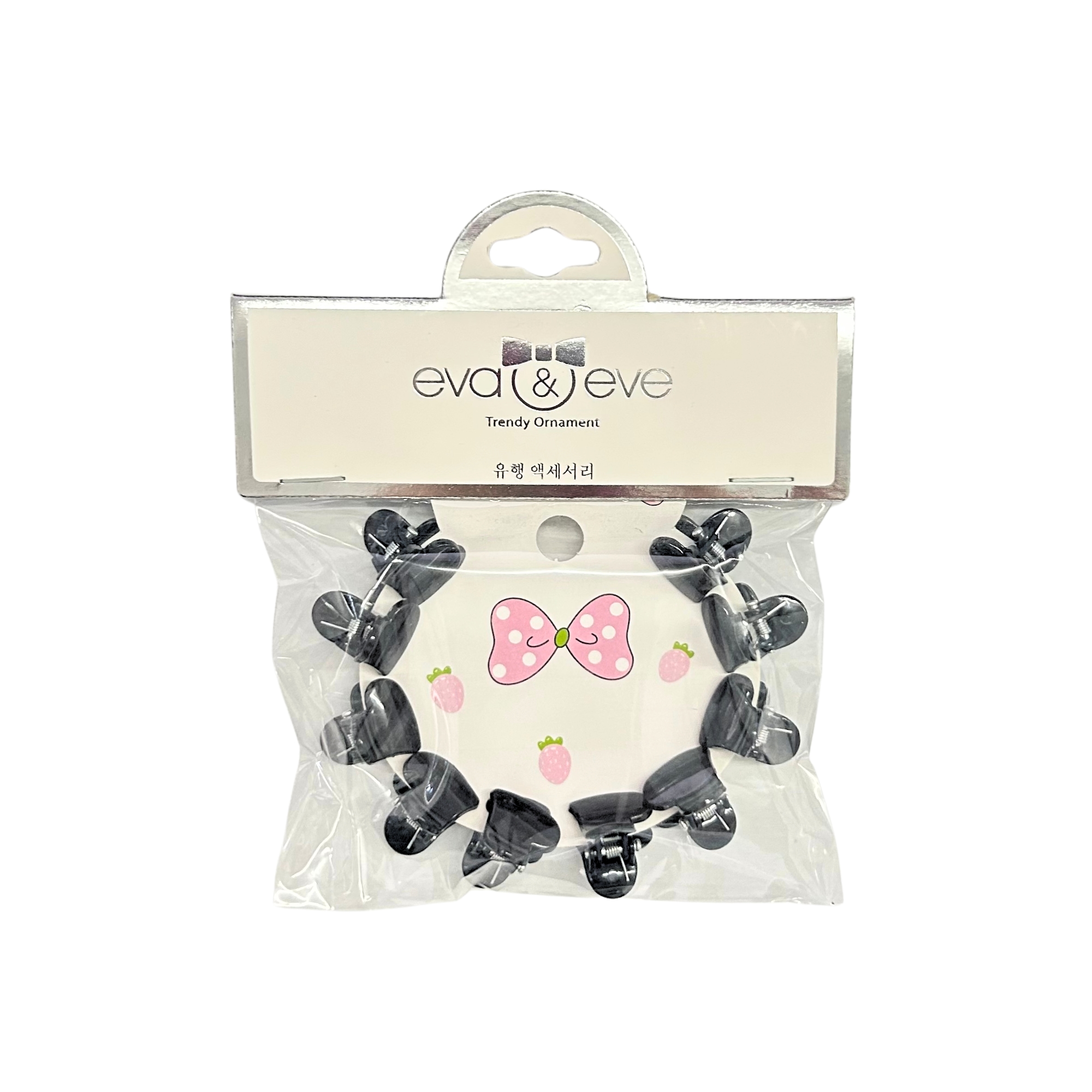 AHC-0334 MINI HAIR CLAW 10PCS 1.5CM