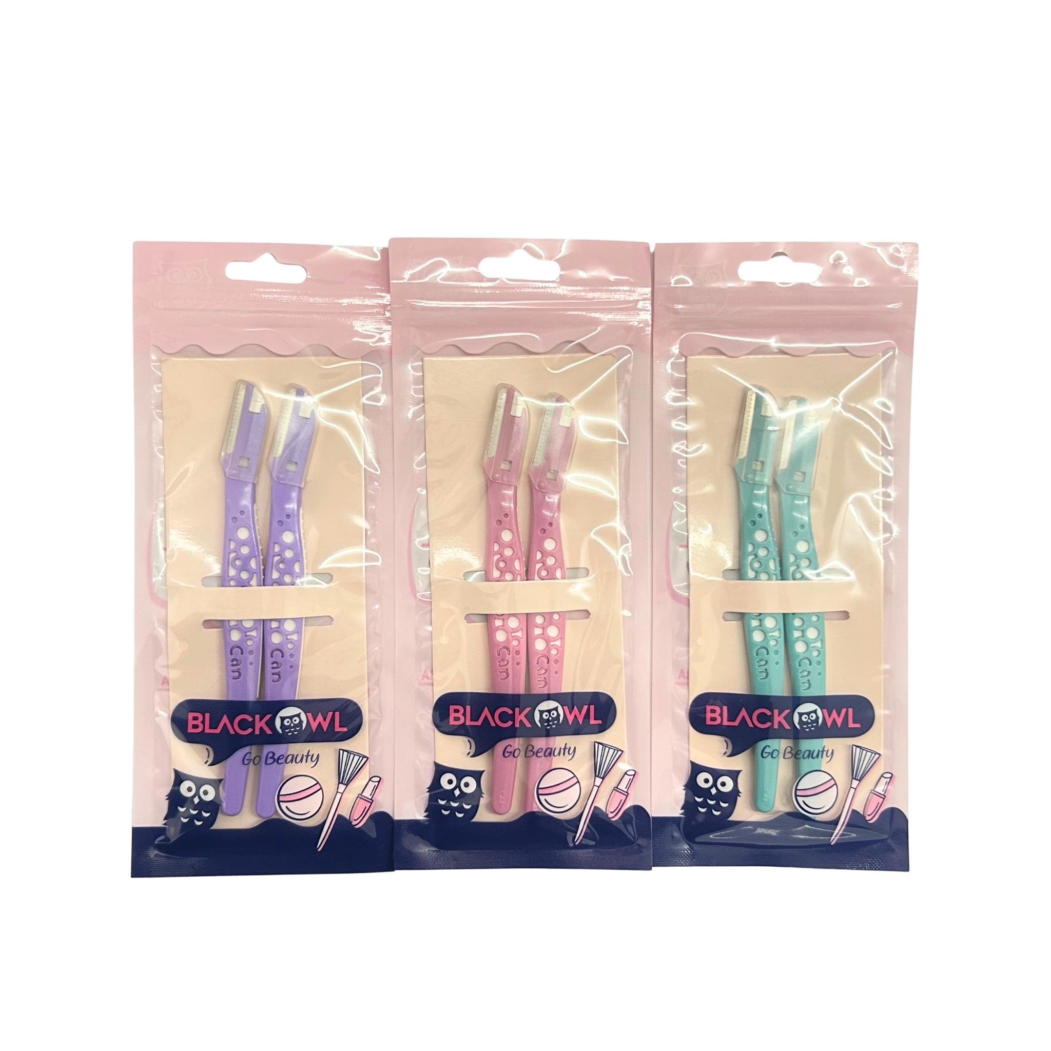#0351 EYEBROW RAZOR 13CM 2'S image