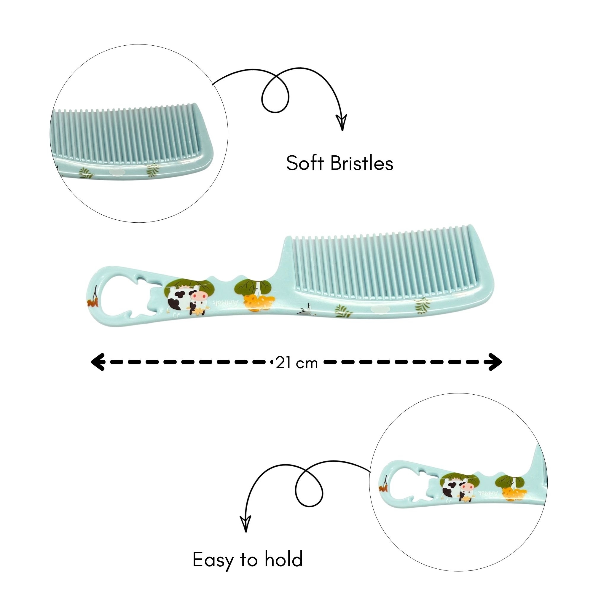 CB 0375 NARROW TOOTH ANIMAL COMB image