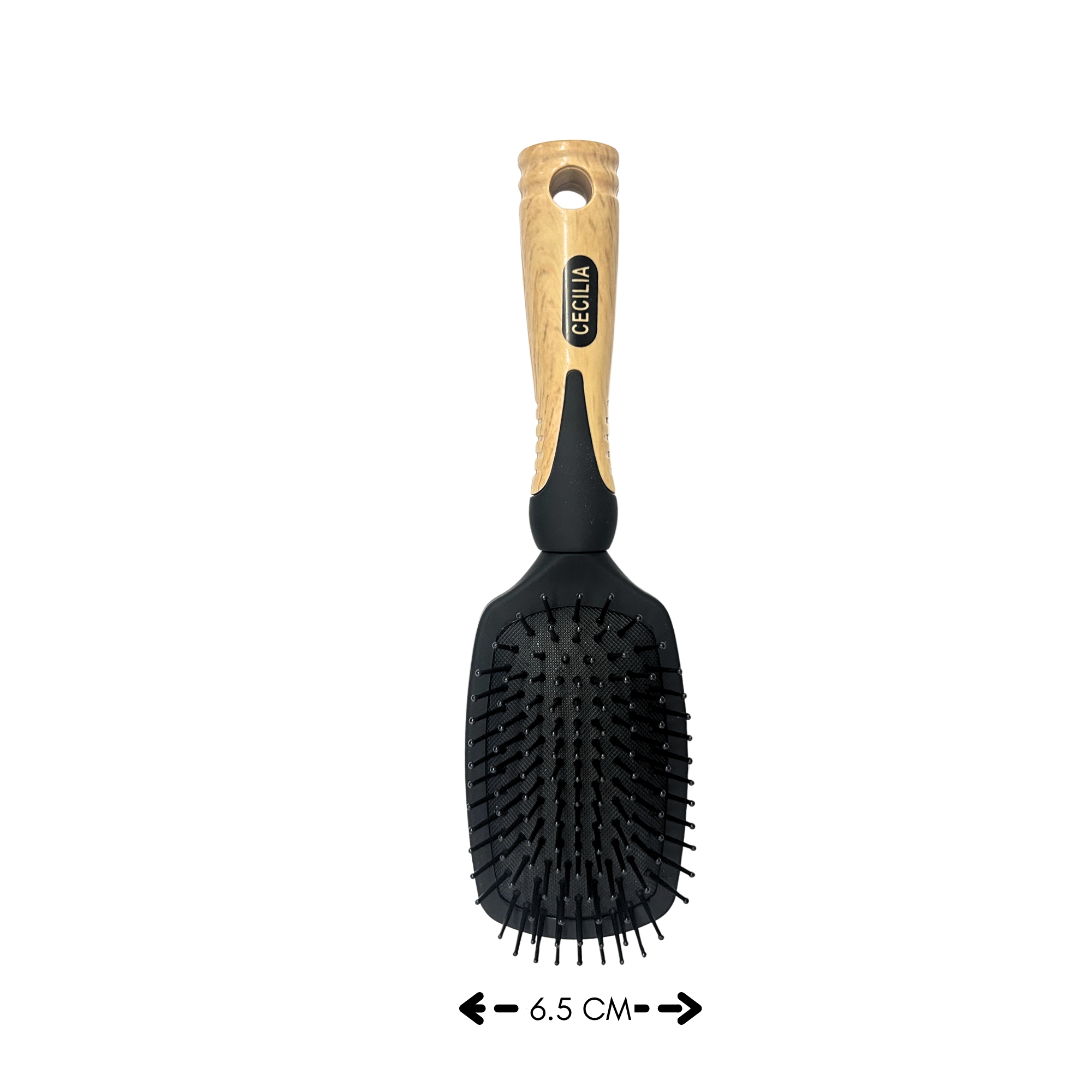 #0392 CECILIA HAIR BRUSH SQUARE (SMALL) image