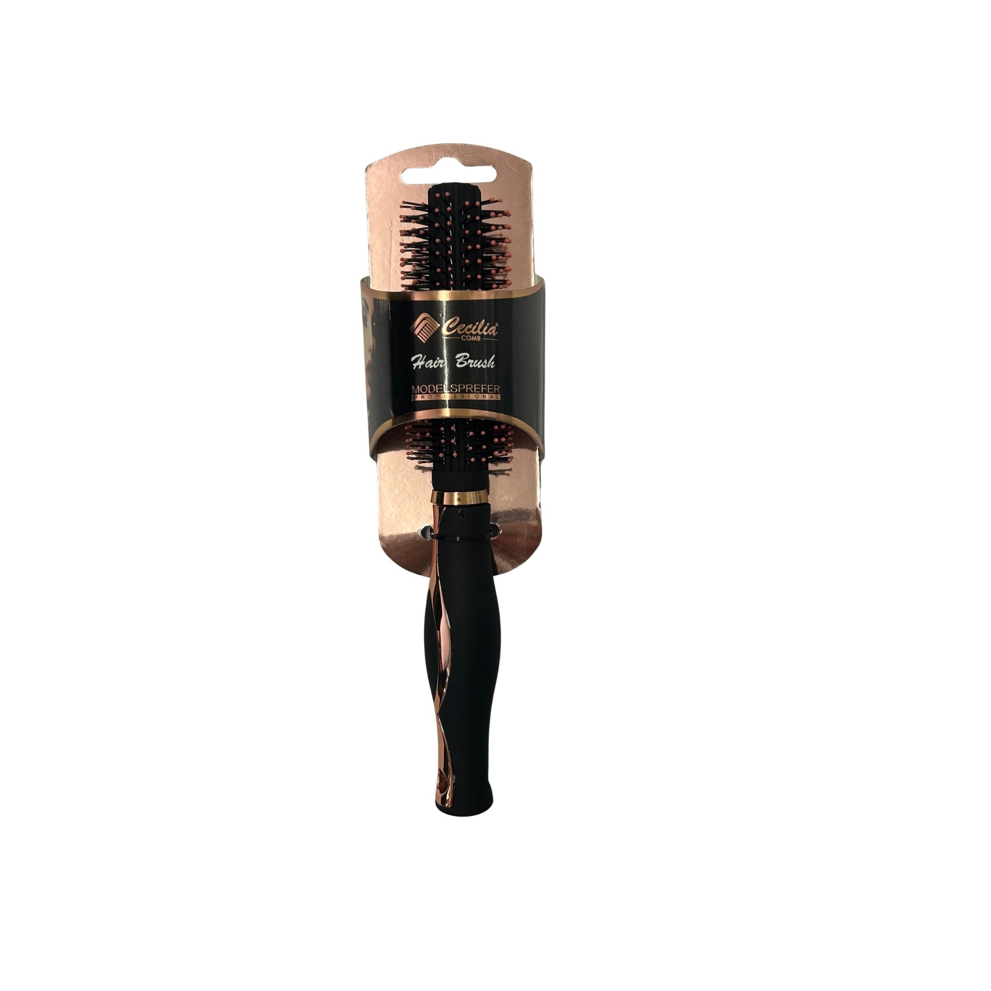 #0398 CECILIA ROLLER HAIR BRUSH(ROSE GOLD) image