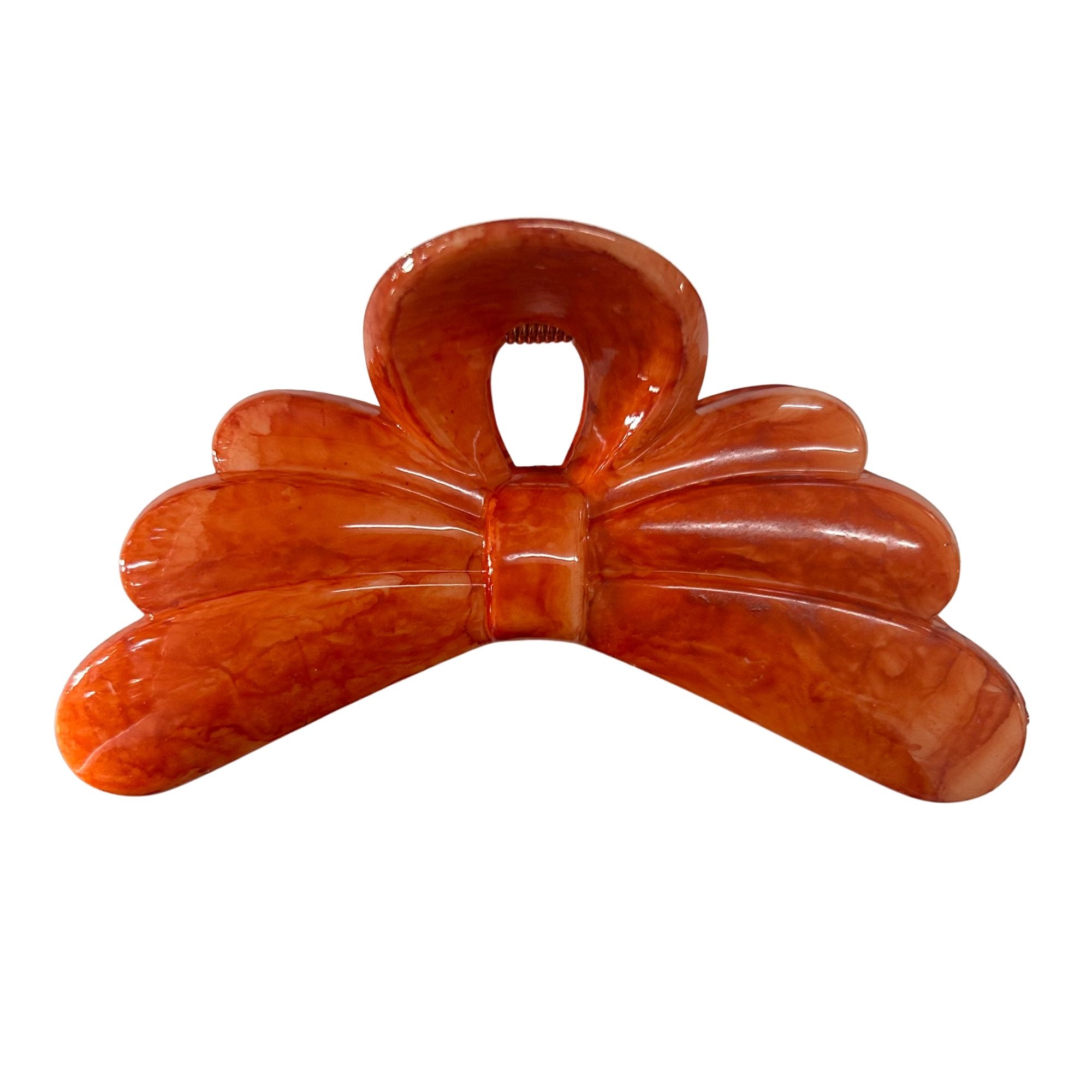 AJC-0454 RIBBON BOW HAIR CLAW 11CM image