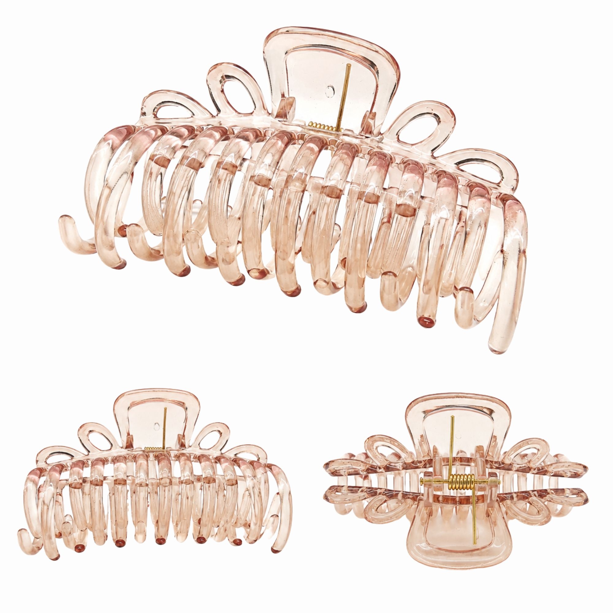 AJC-0455 HAIR CLAW DOUBLE GRIP 8.5CM image