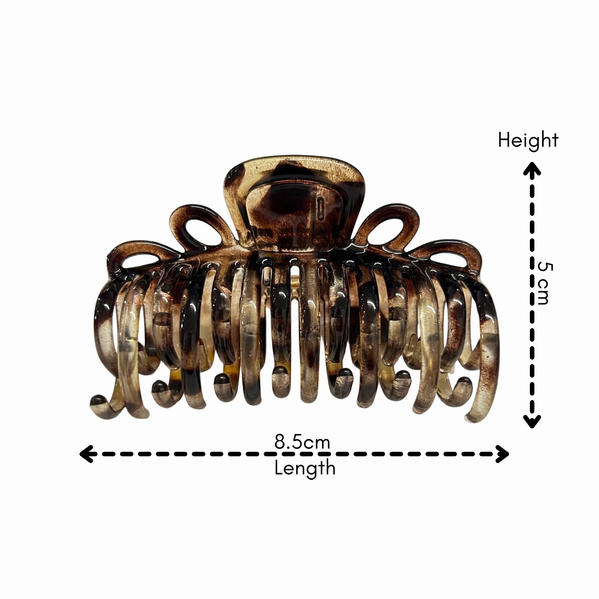AJC-0455 HAIR CLAW DOUBLE GRIP 8.5CM image