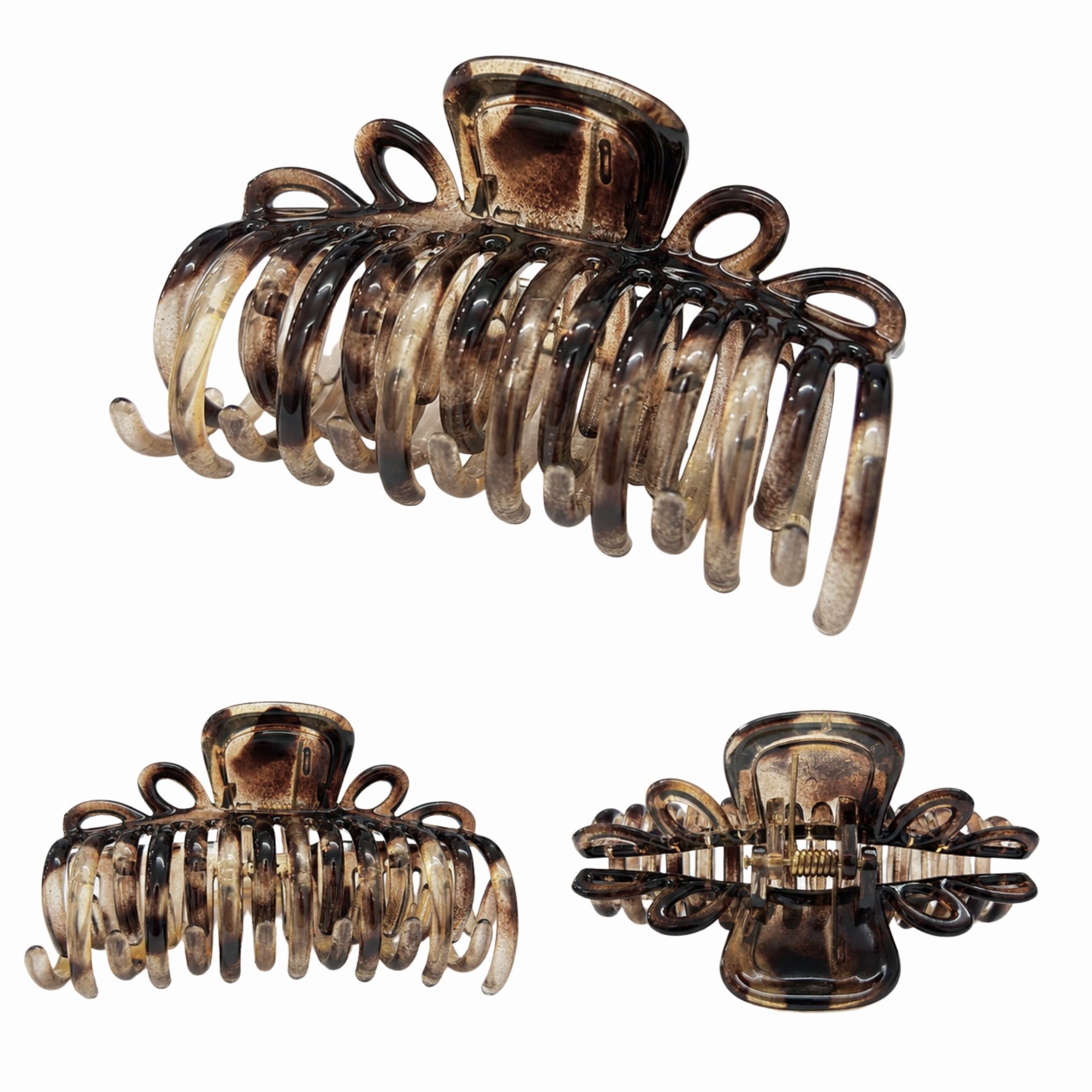 AJC-0455 HAIR CLAW DOUBLE GRIP 8.5CM image