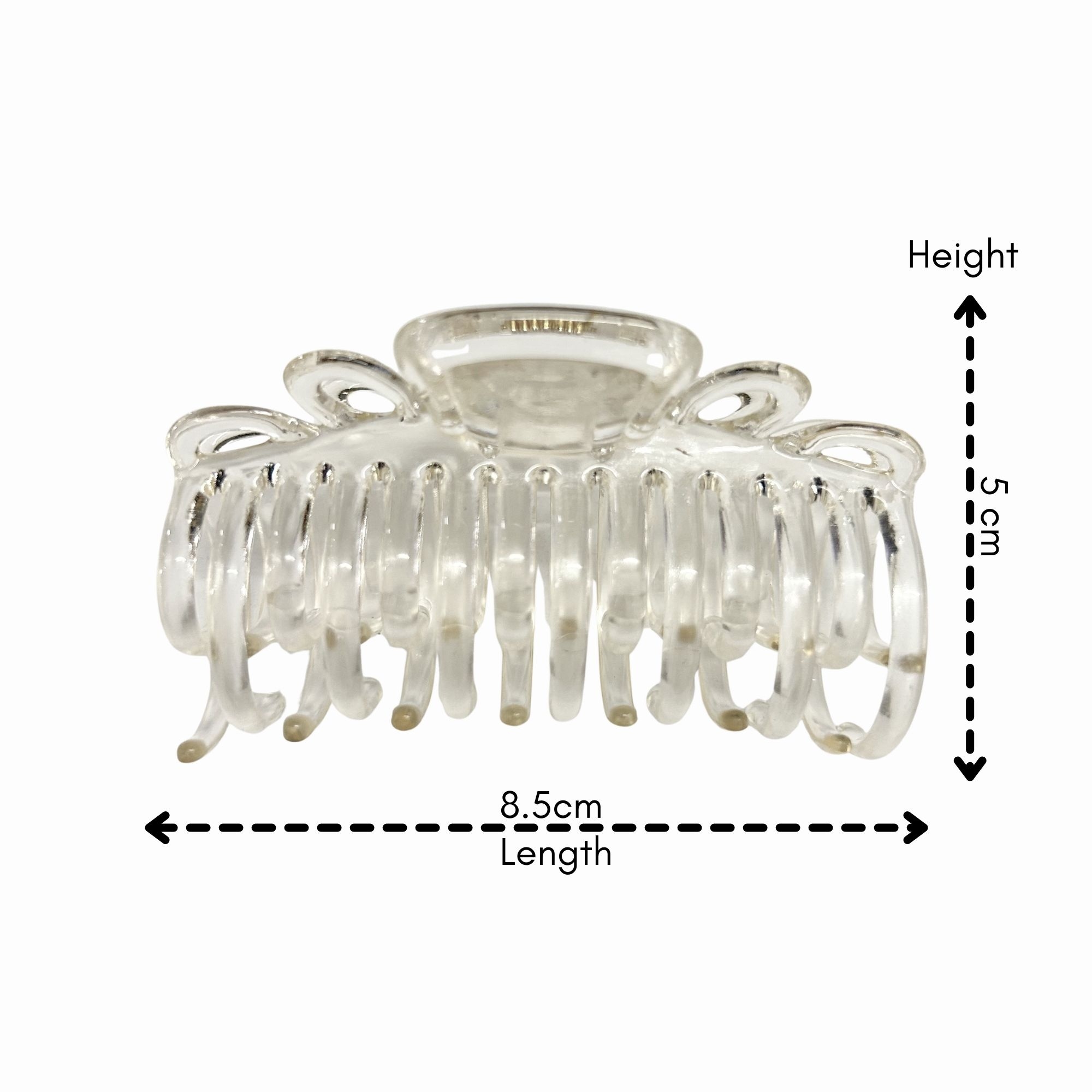 AJC-0455 HAIR CLAW DOUBLE GRIP 8.5CM image