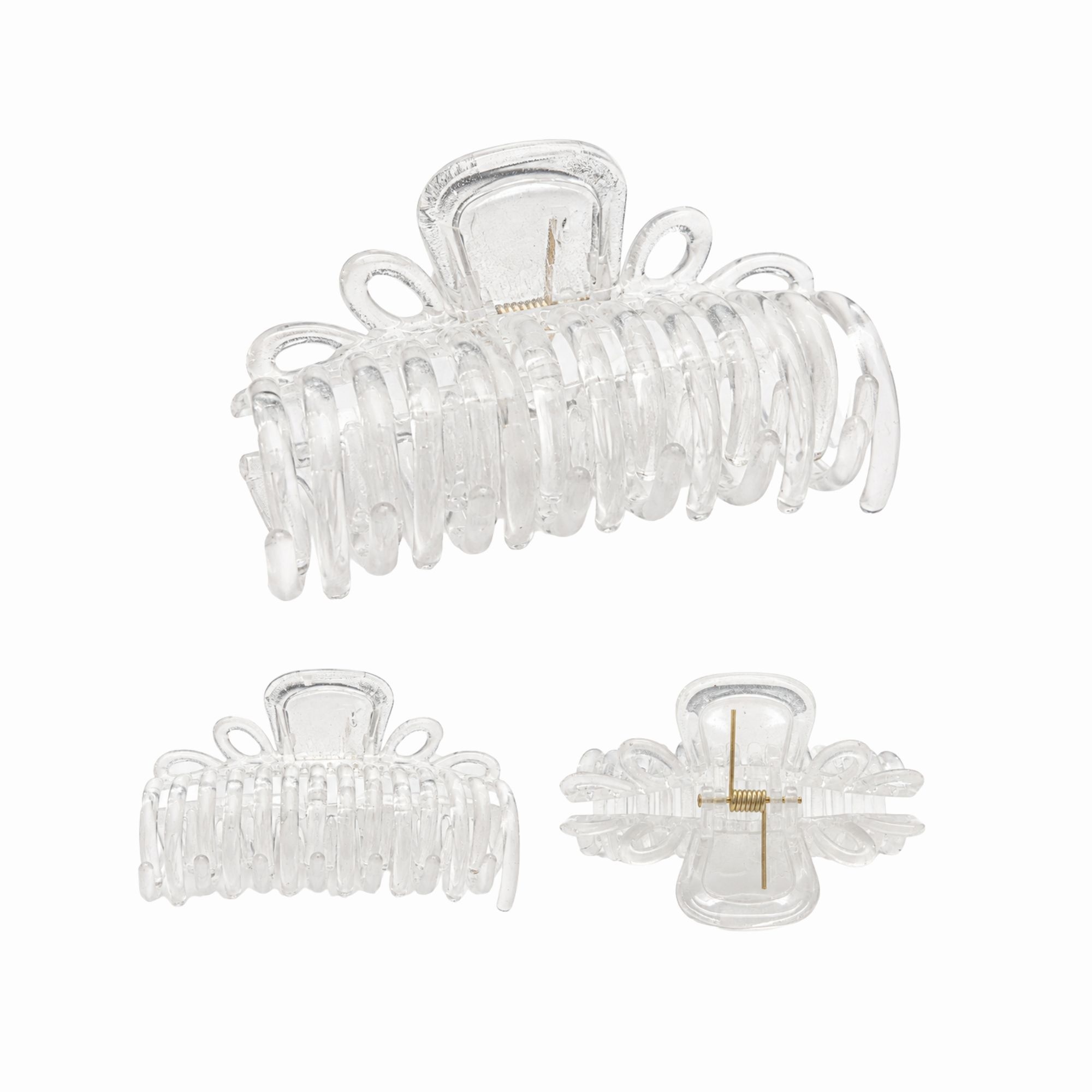 AJC-0455 HAIR CLAW DOUBLE GRIP 8.5CM image
