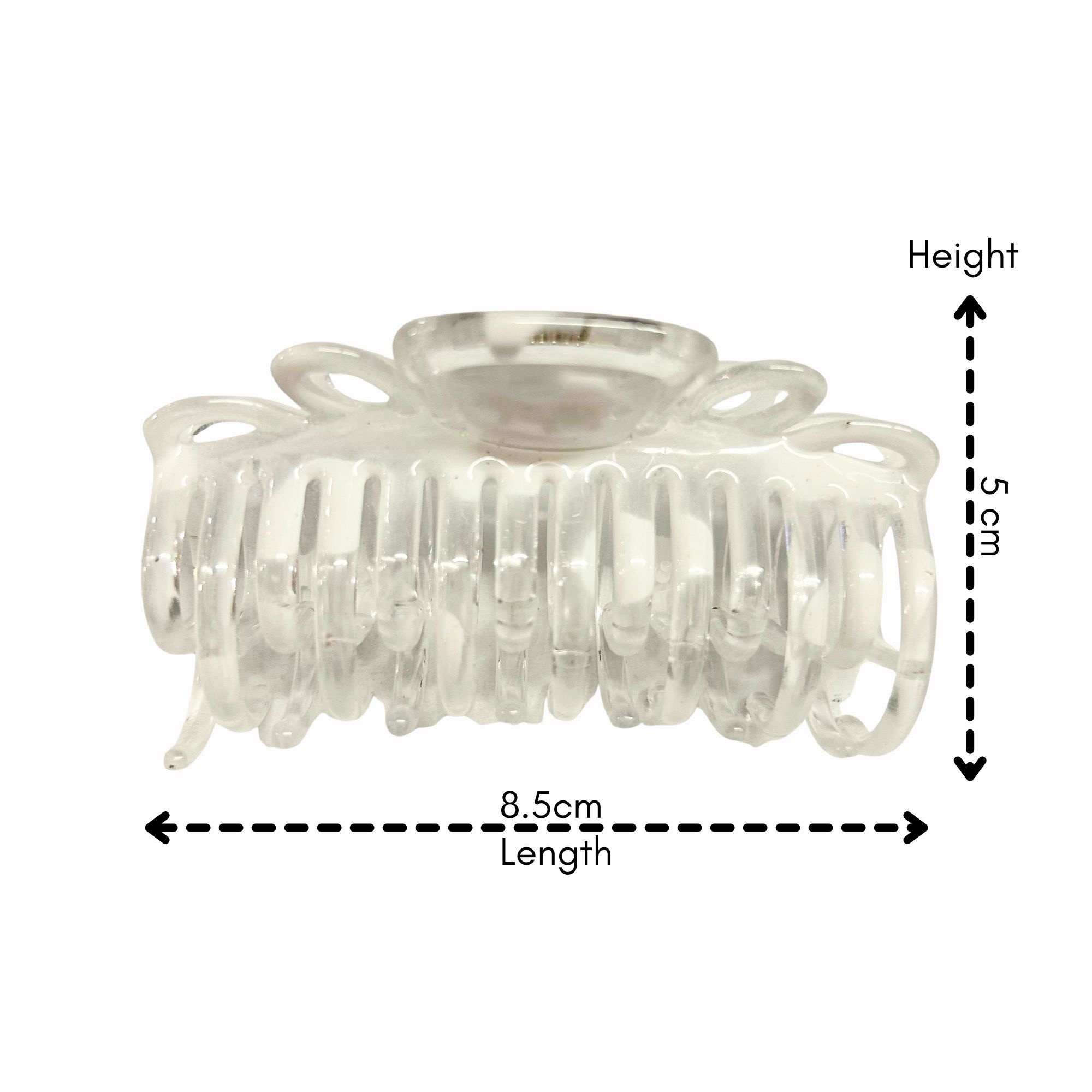 AJC-0455 HAIR CLAW DOUBLE GRIP 8.5CM image