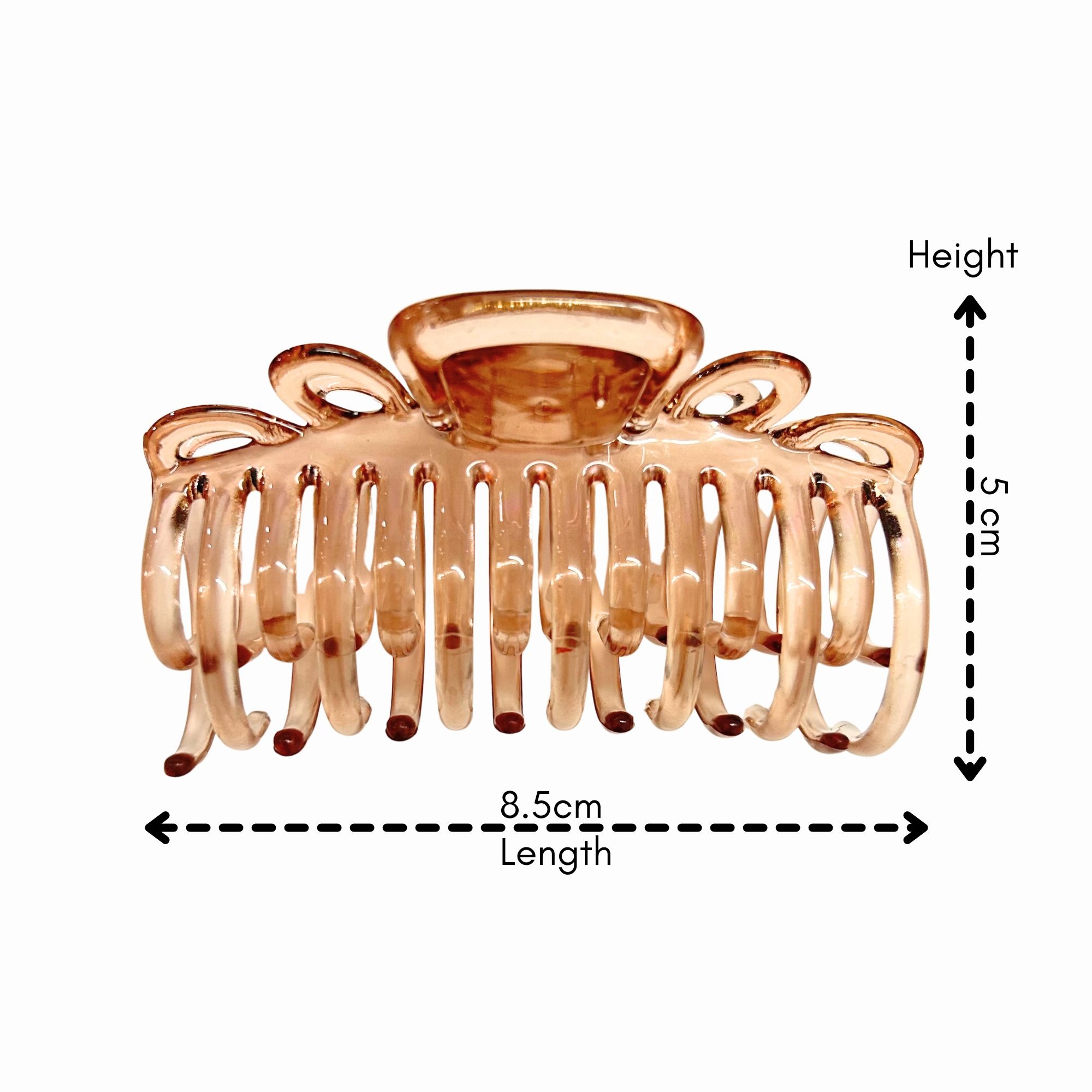 AJC-0455 HAIR CLAW DOUBLE GRIP 8.5CM image