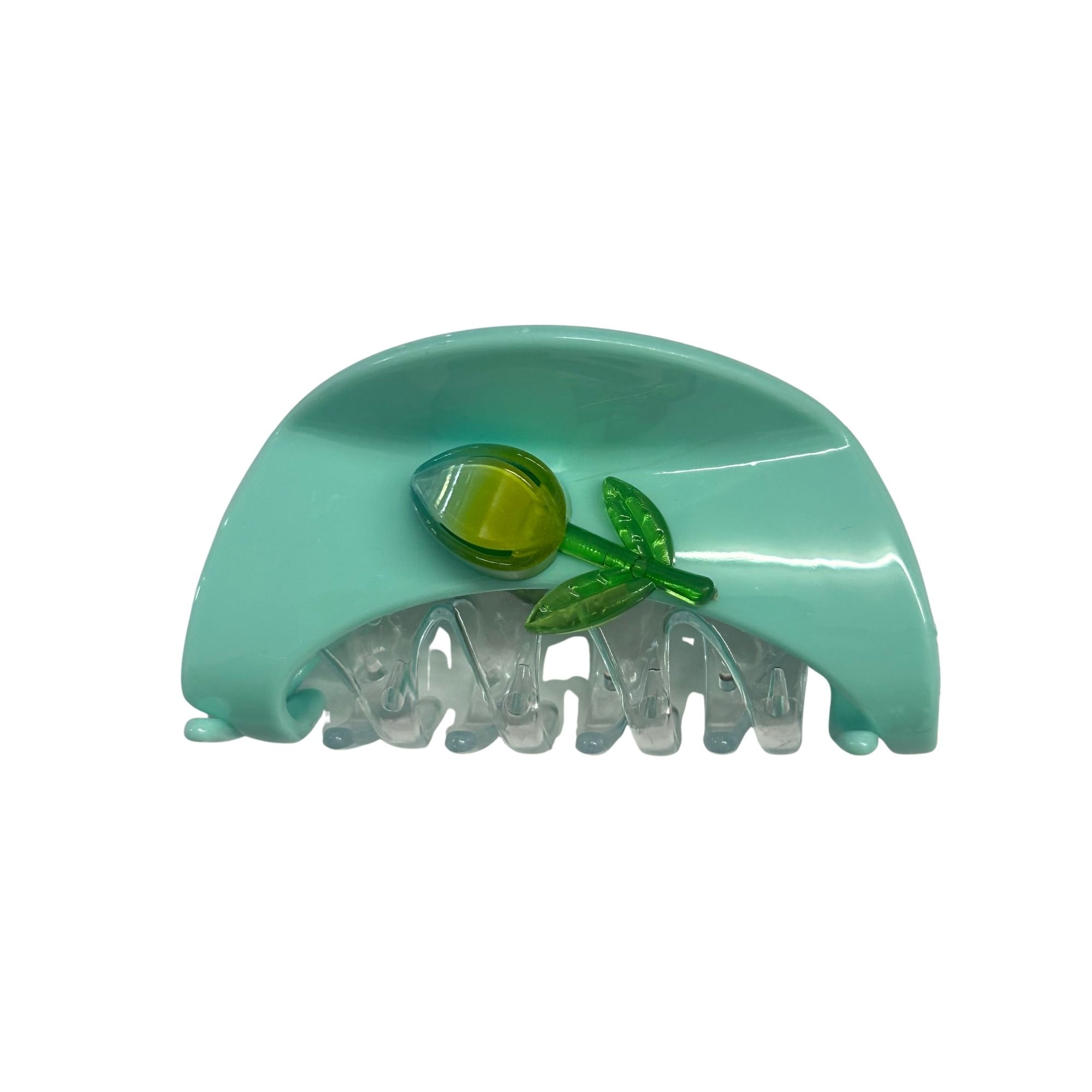 AJC-0457 HALF MOON TULIP HAIR CLAW 9CM image