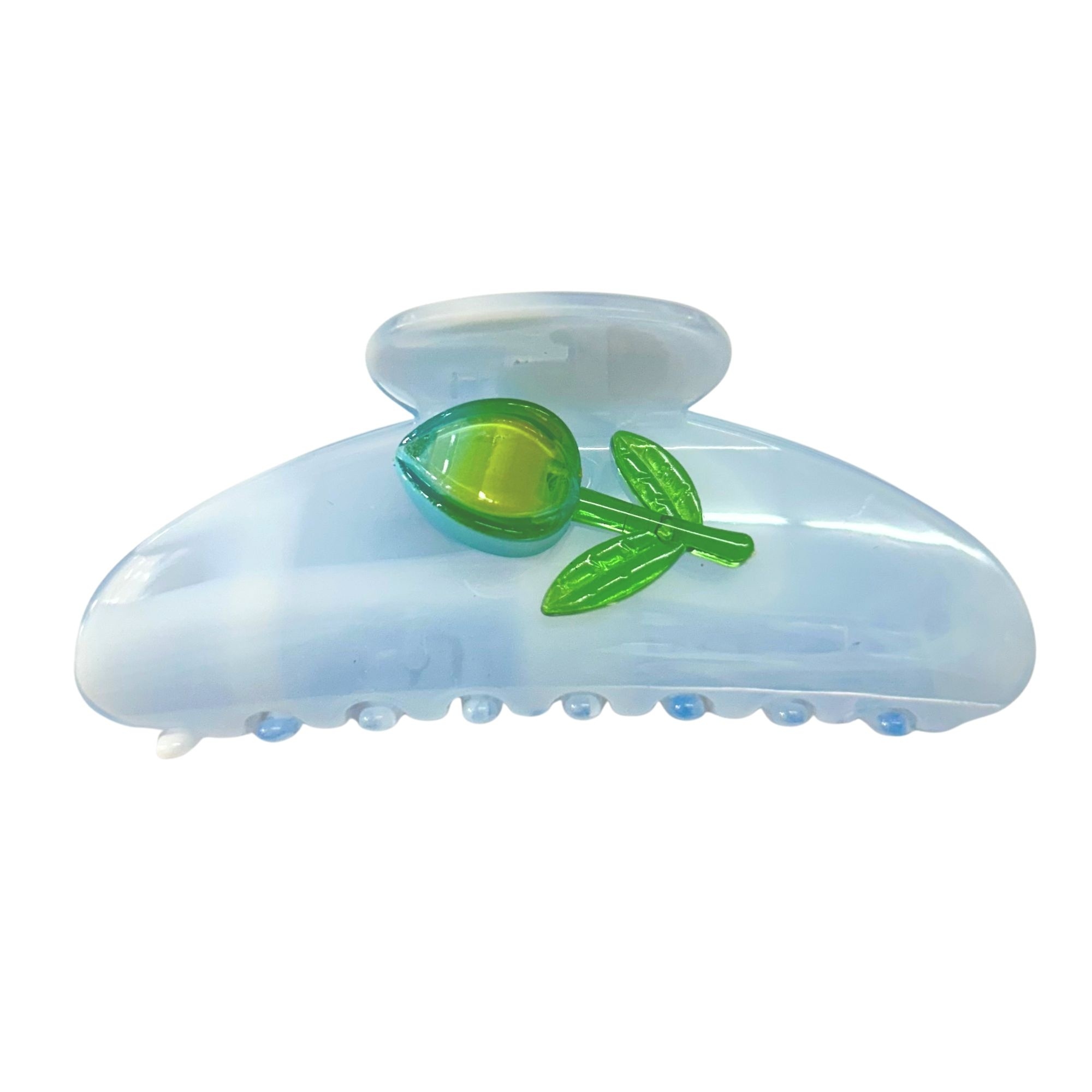 AJC-0458 CURVED TULIP HAIR CLAW 10CM image