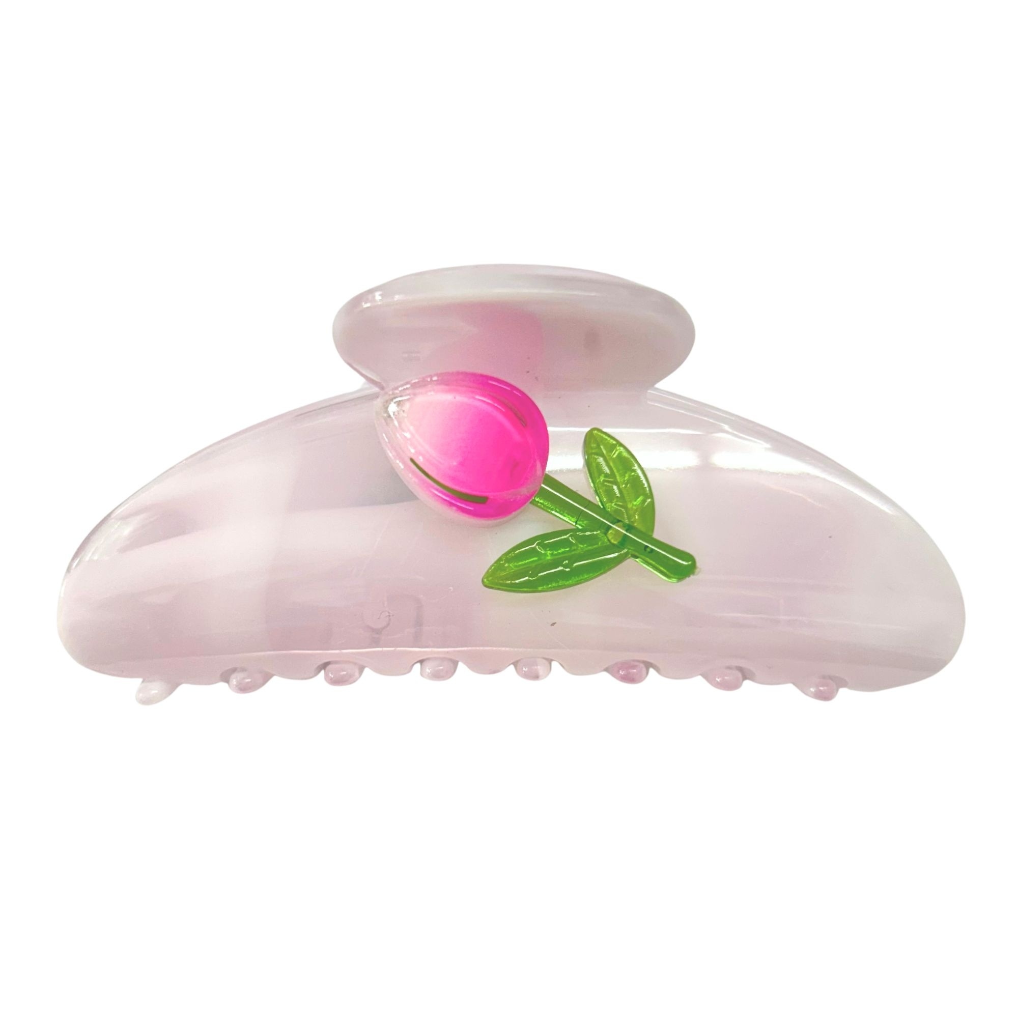 AJC-0458 CURVED TULIP HAIR CLAW 10CM image