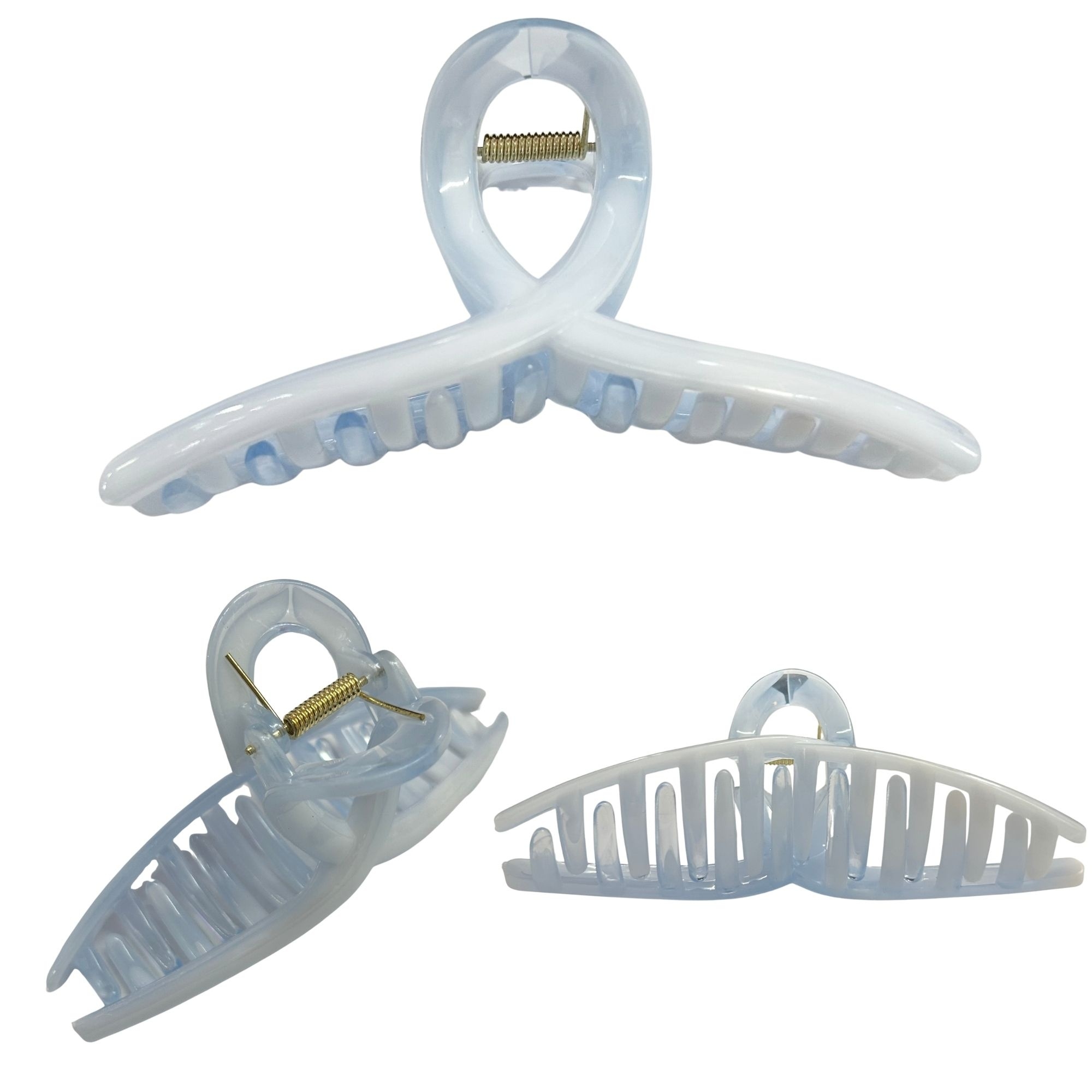 AJC-0460 INFINITY LOOP HAIR CLAW CLIP 12.5CM image