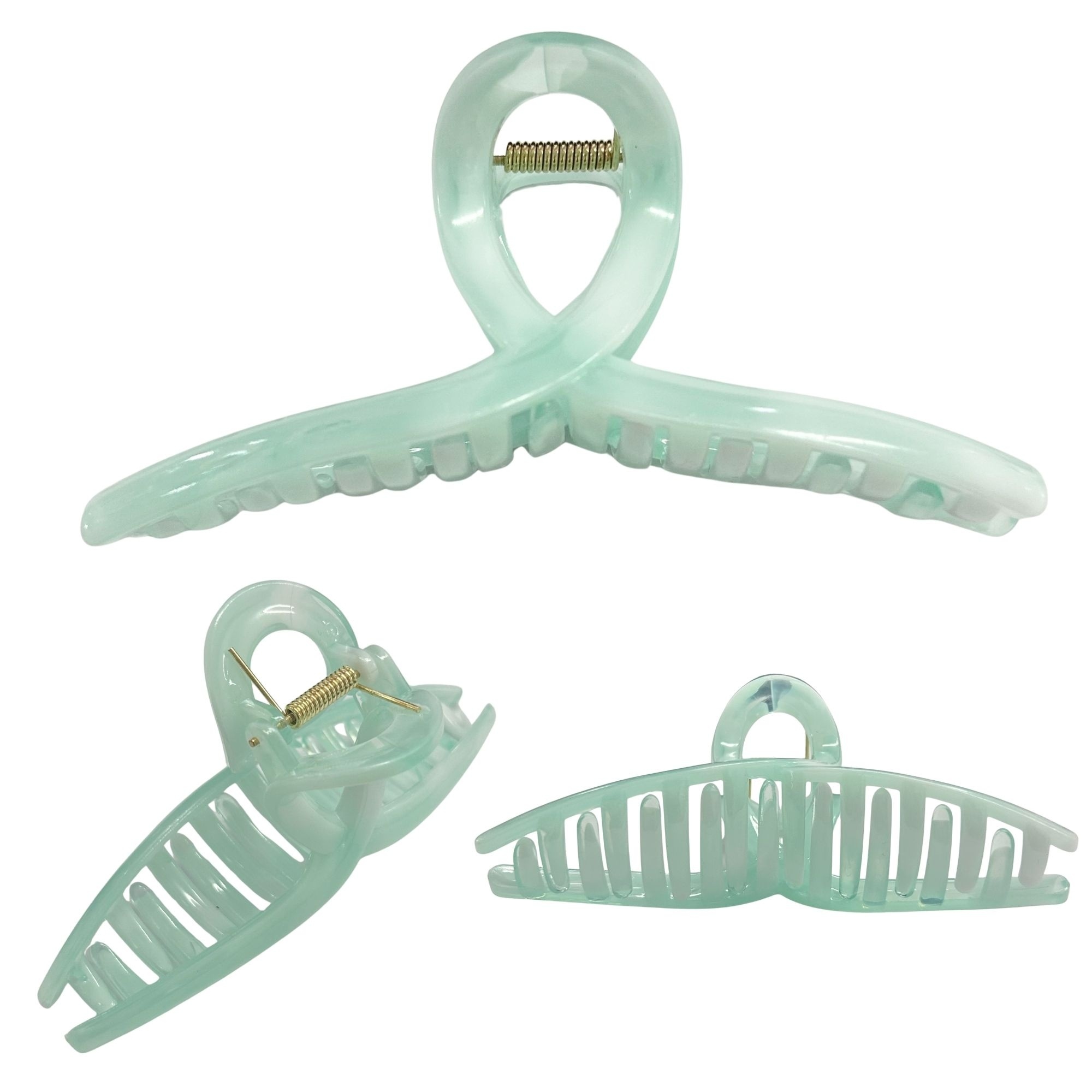 AJC-0460 INFINITY LOOP HAIR CLAW CLIP 12.5CM image