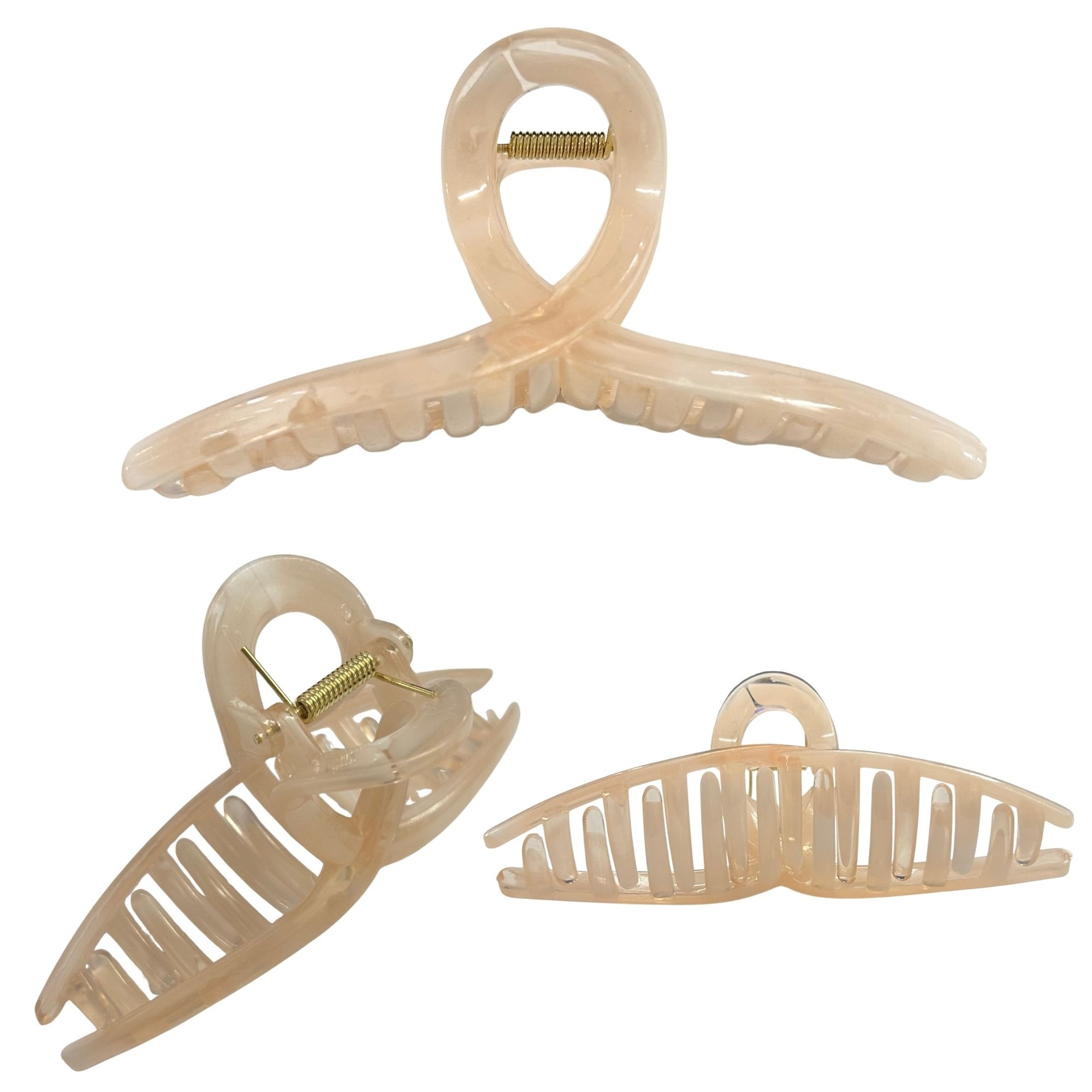 AJC-0460 INFINITY LOOP HAIR CLAW CLIP 12.5CM image