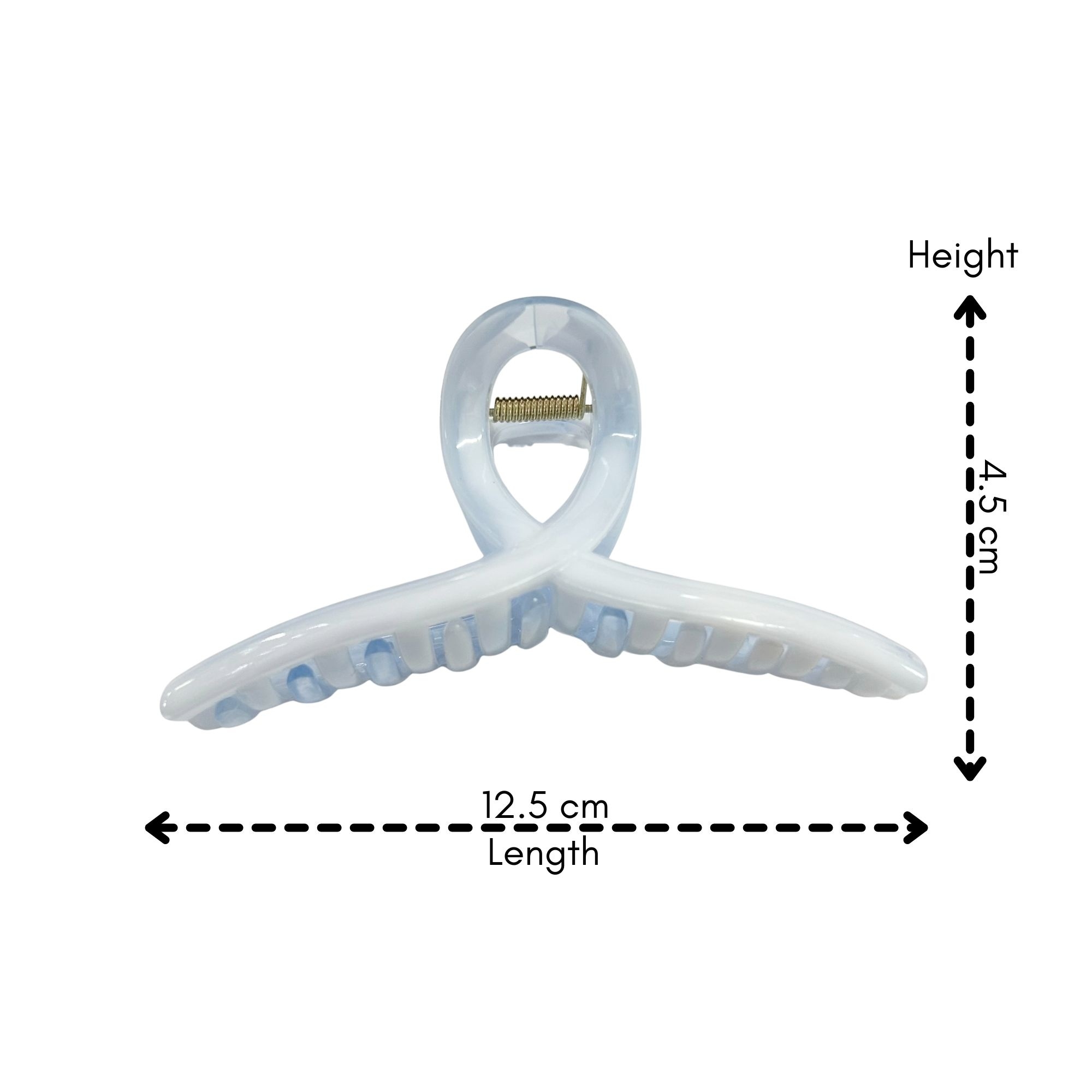 AJC-0460 INFINITY LOOP HAIR CLAW CLIP 12.5CM image