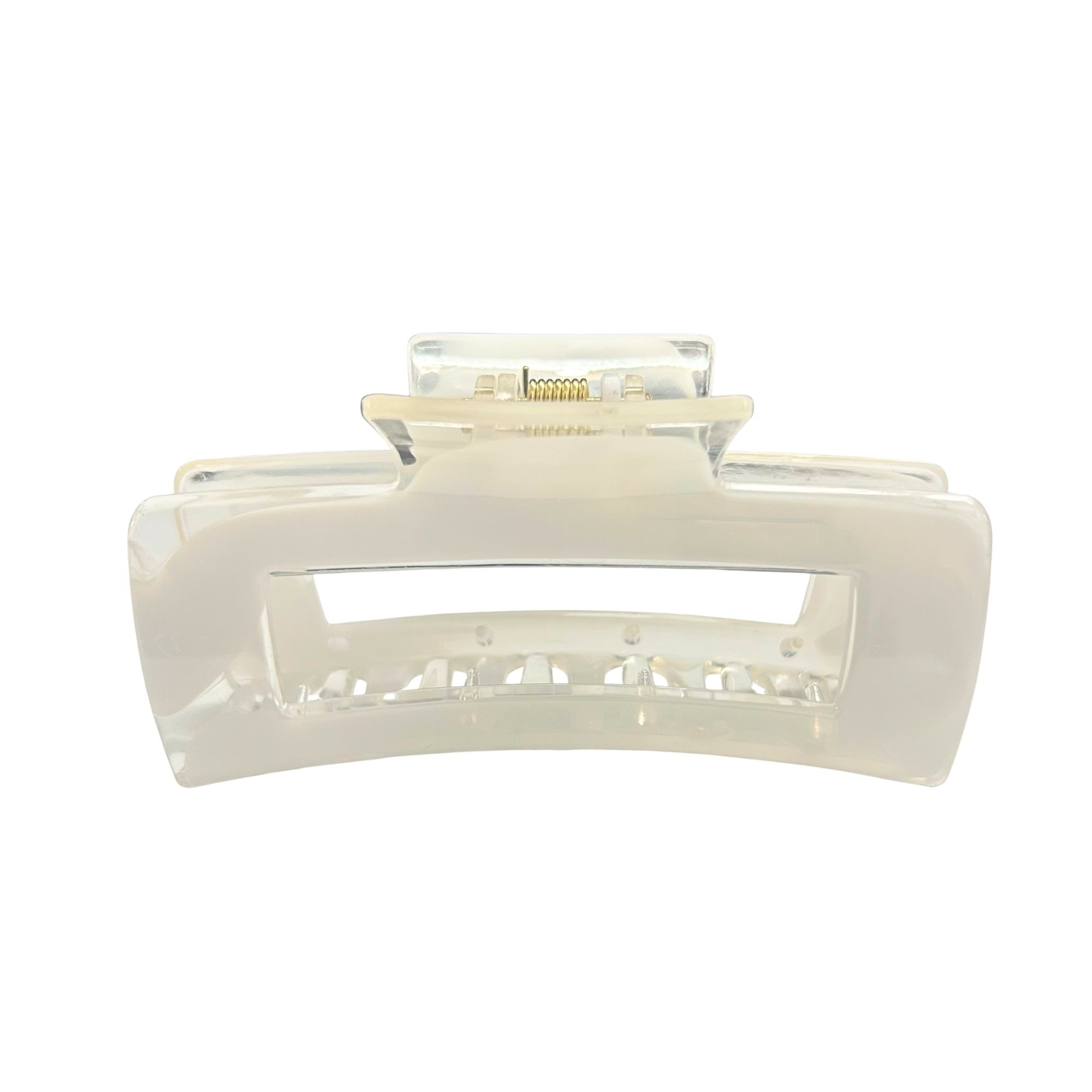 #0462 MARBLE RECTANGLE HAIR CLAW 10.3CM image