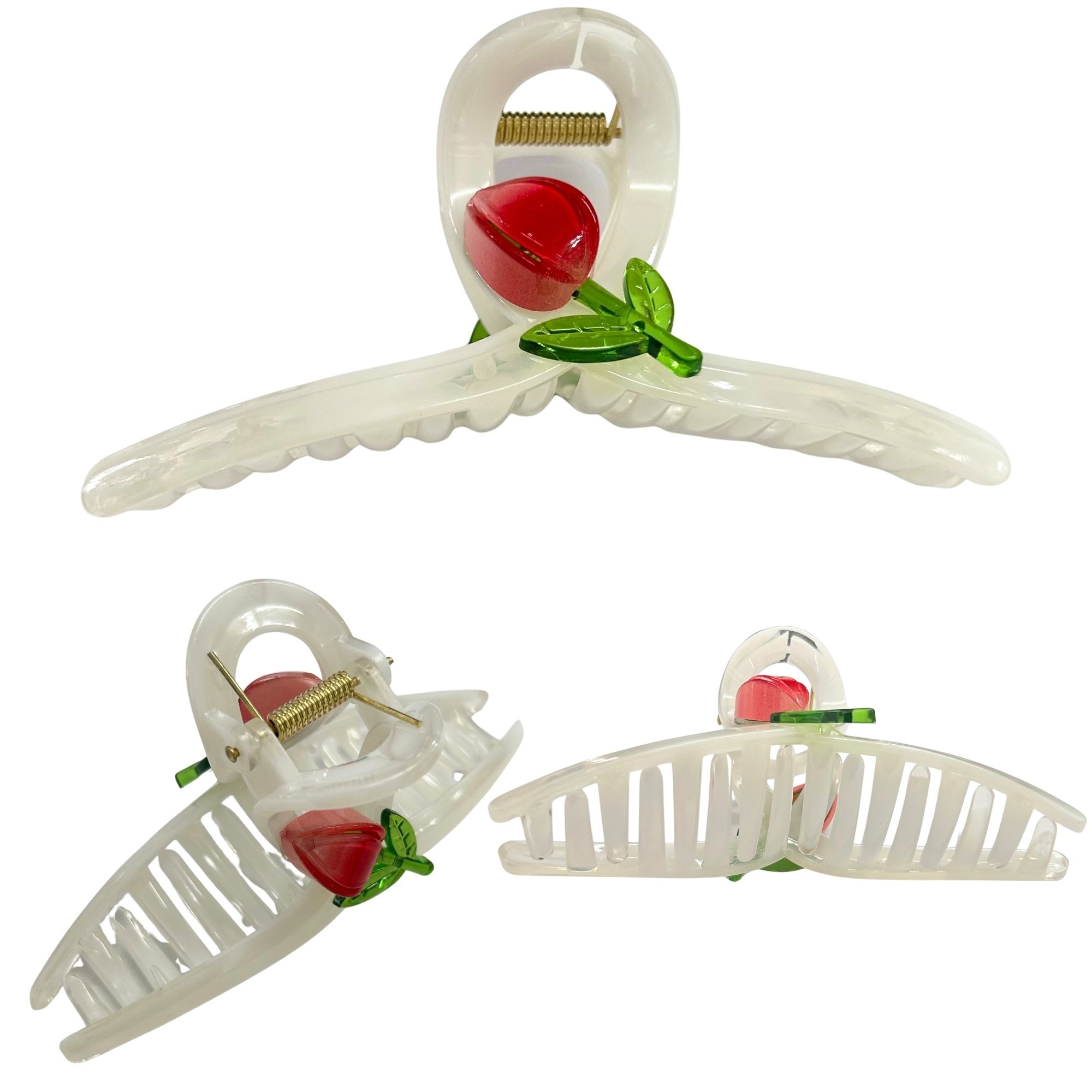 #0464 INFINITY TULIP HAIR CLAW 13CM image