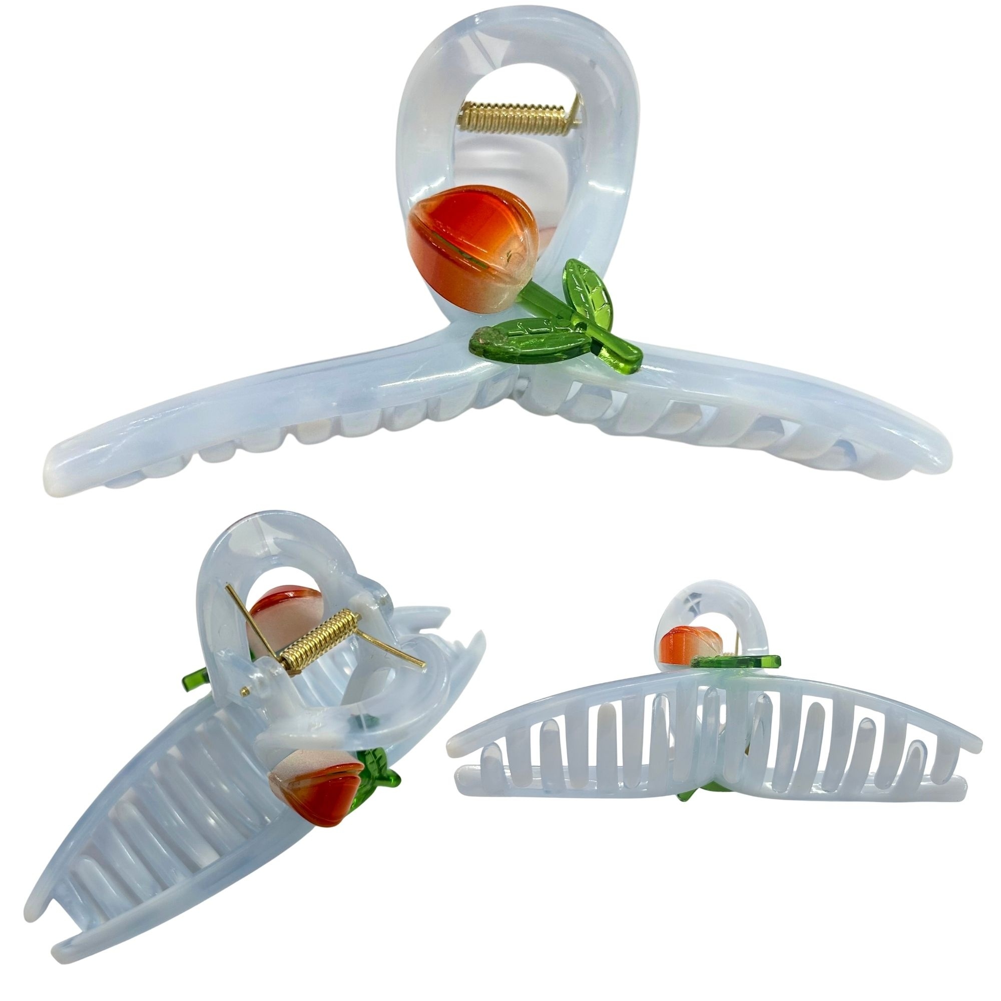 #0464 INFINITY TULIP HAIR CLAW 13CM image