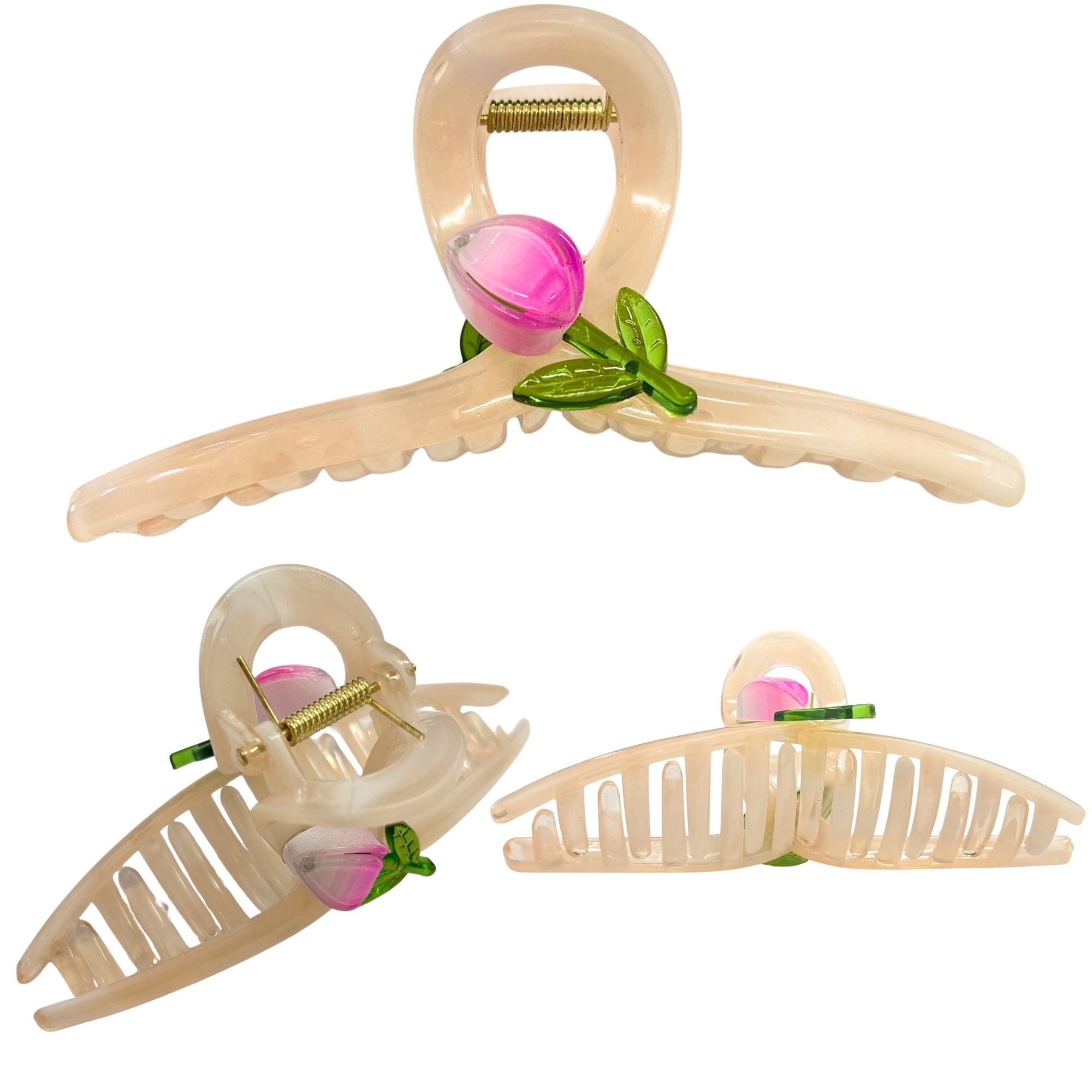 #0464 INFINITY TULIP HAIR CLAW 13CM image