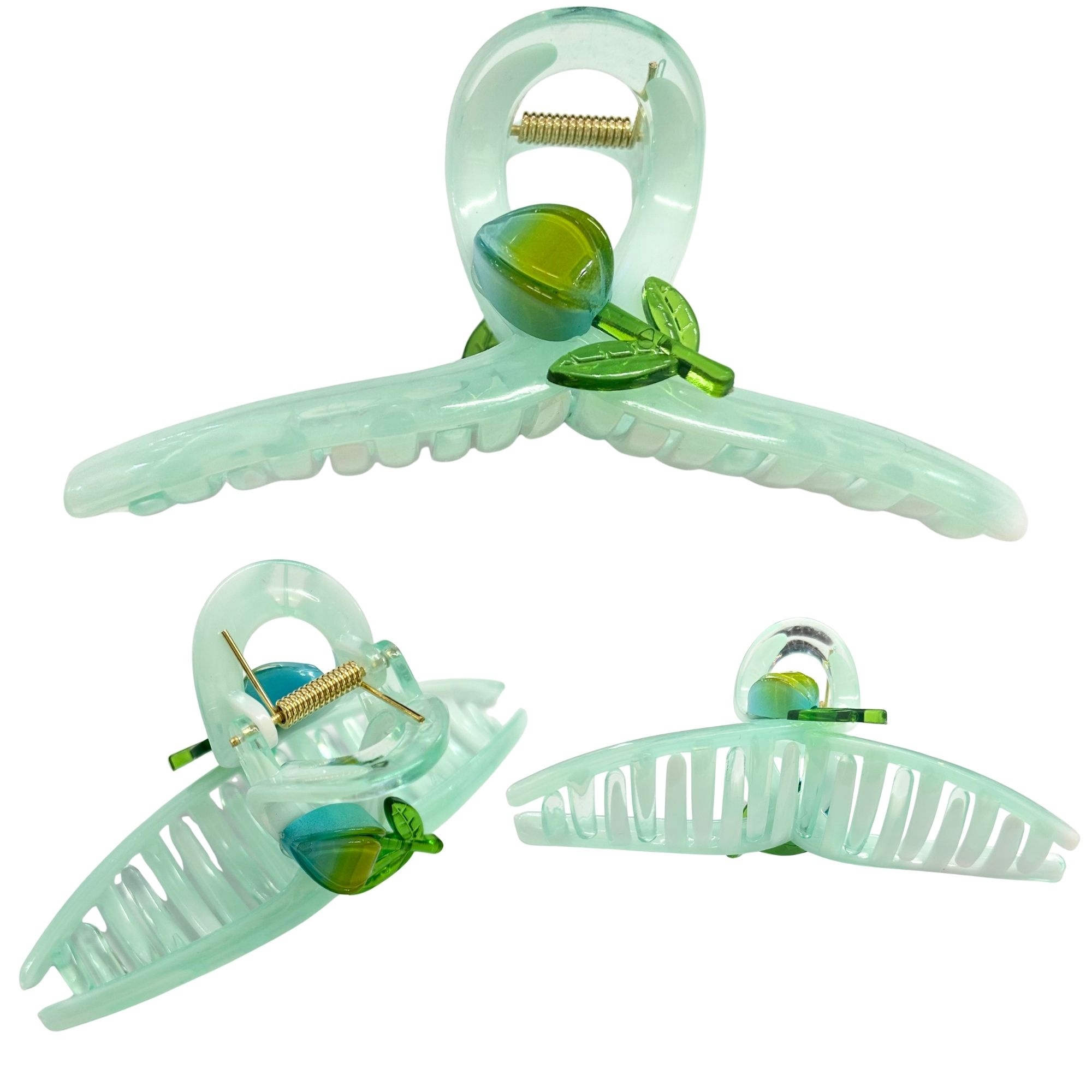 #0464 INFINITY TULIP HAIR CLAW 13CM image