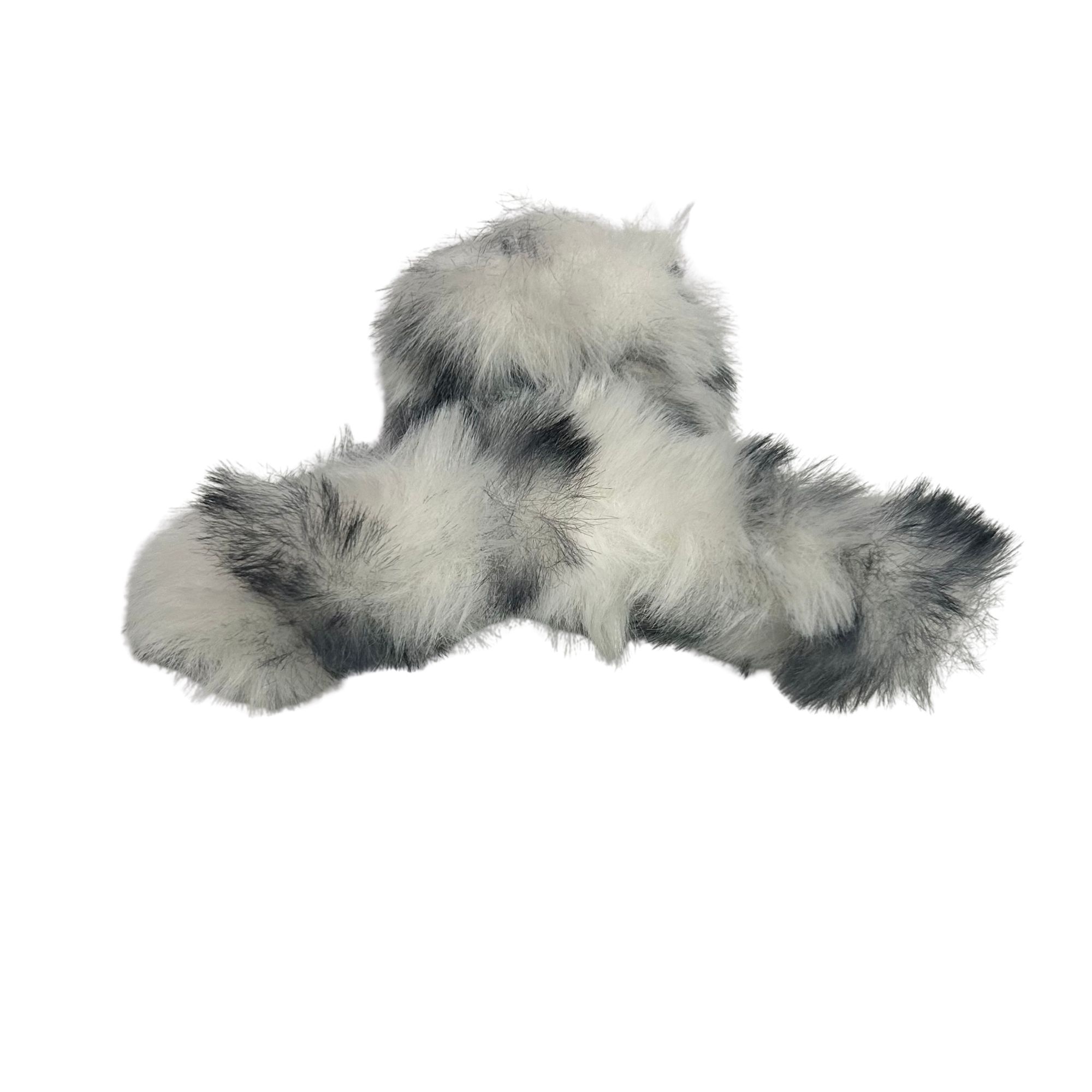 #0465 ANIMAL PRINT FLUFFY HAIR CLAW image