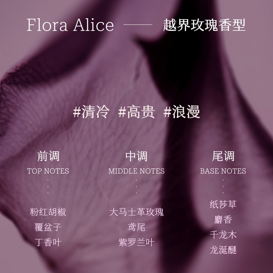 [ FLORA ALICE ] Tipsy Fragrance Shower Gel (Transgressive Rose) 380ml