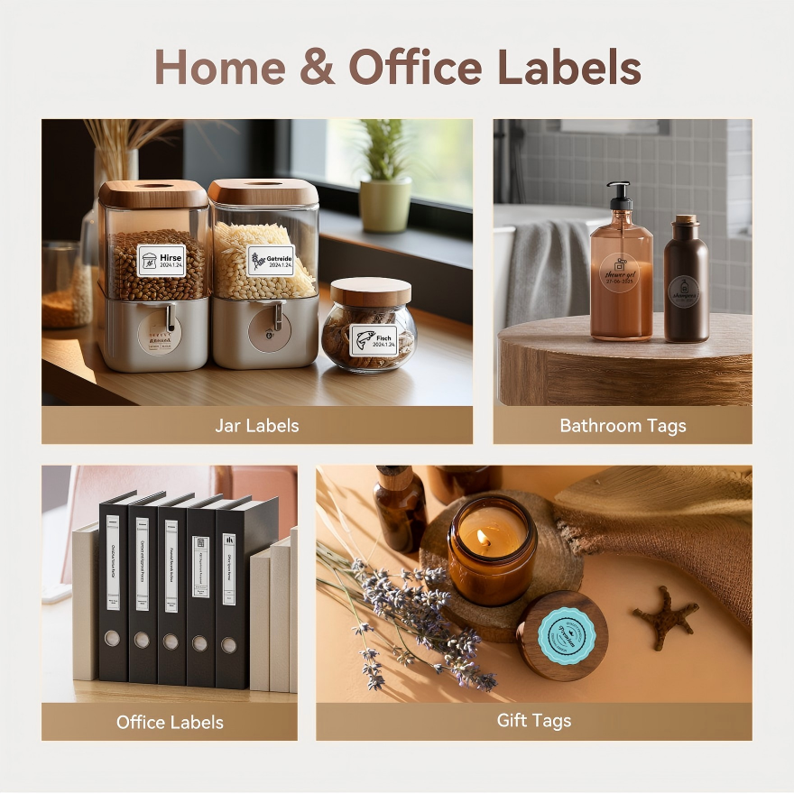 NIIMBOT B21-S Mini Portable Label Sticker Printer  Machine Thermal Printer