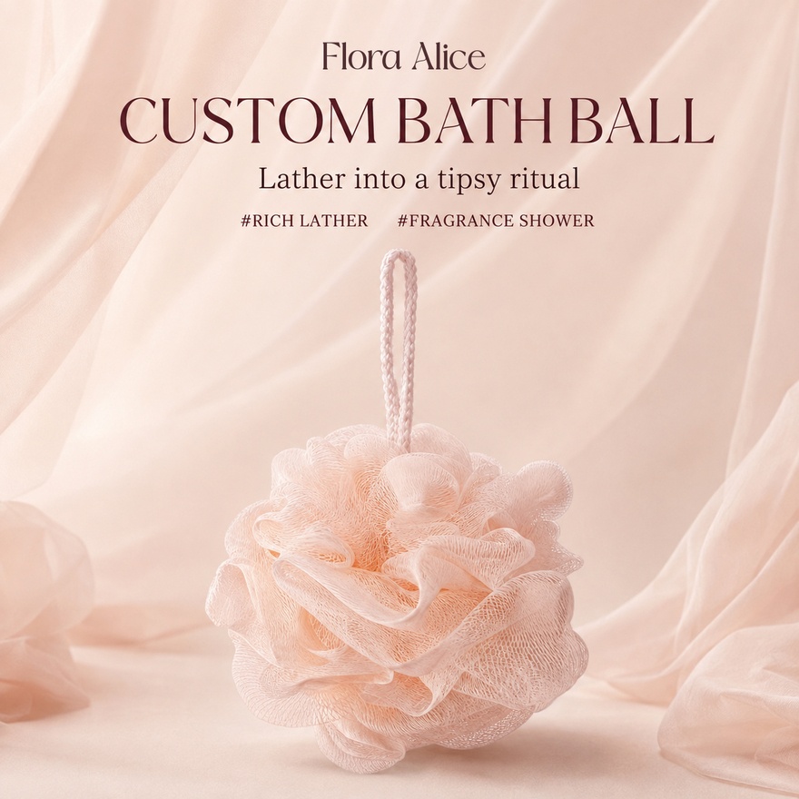 [ FLORA ALICE ] Milky Foam Bath Ball 1pcs image